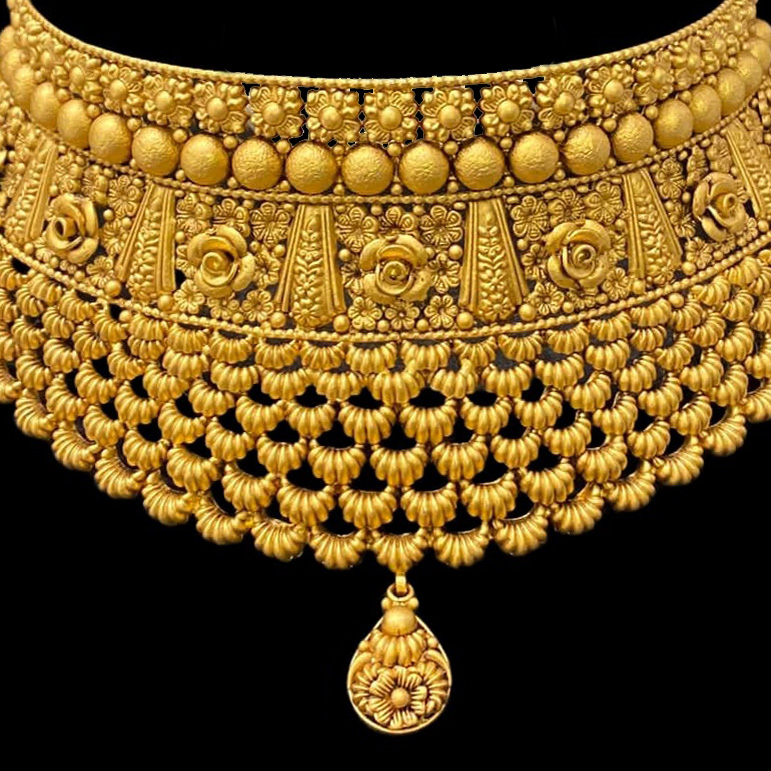 GUINEA ANTIQUE CHOKER SET