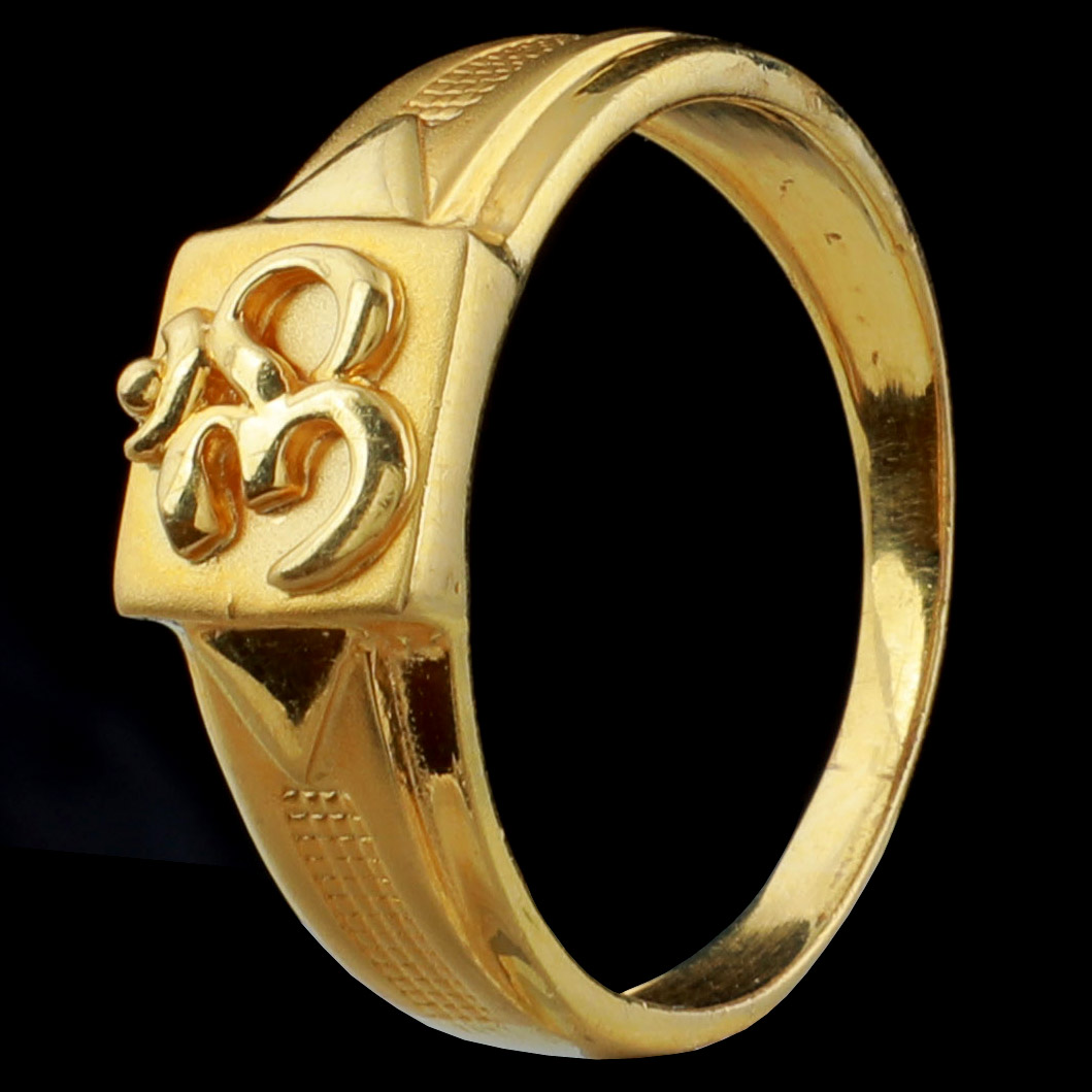 18kt Gold Ring Casual Wear Design For Mens – Welcome to Rani Alankar