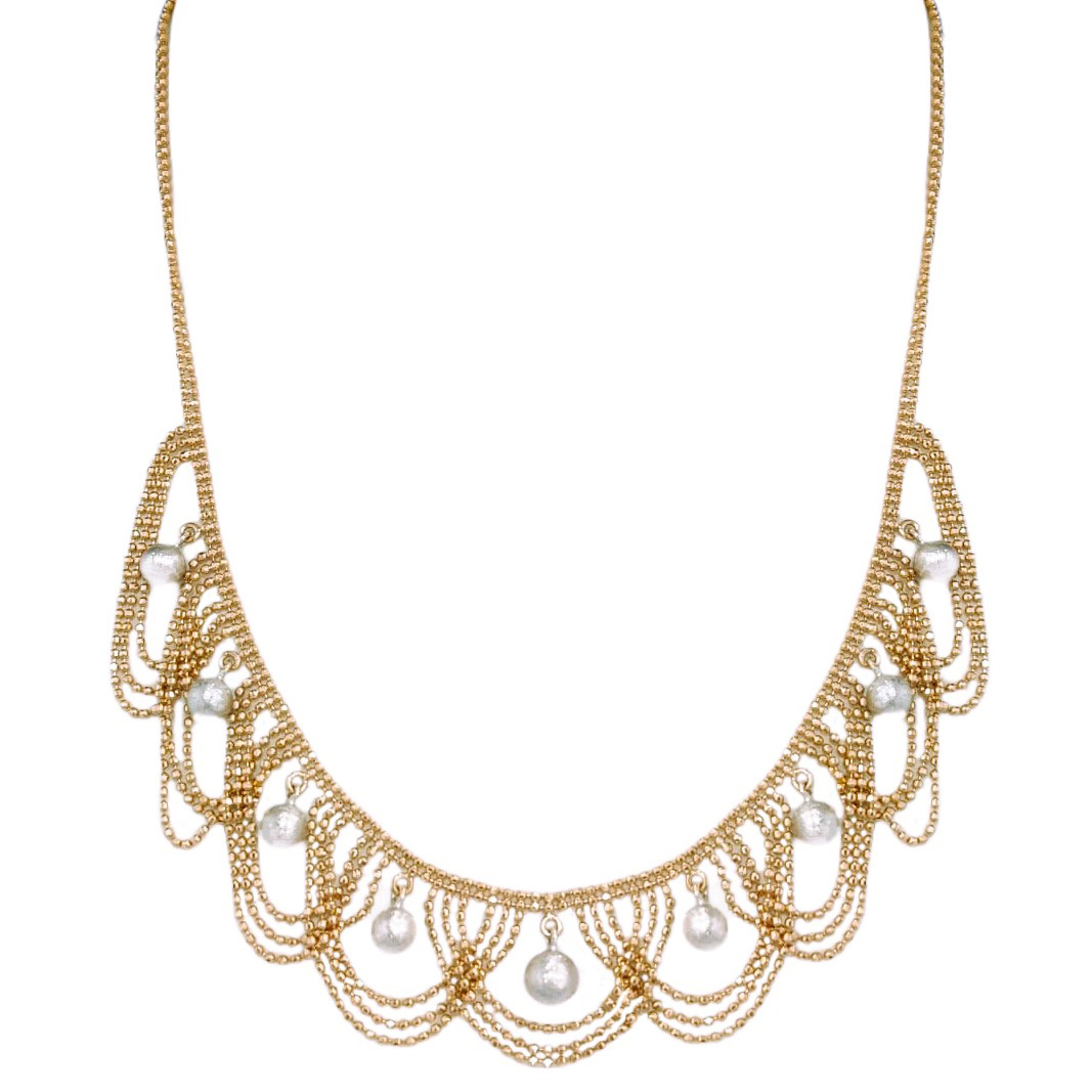 GUINEA 18k GOLD DESIGNER NECKLACE SET