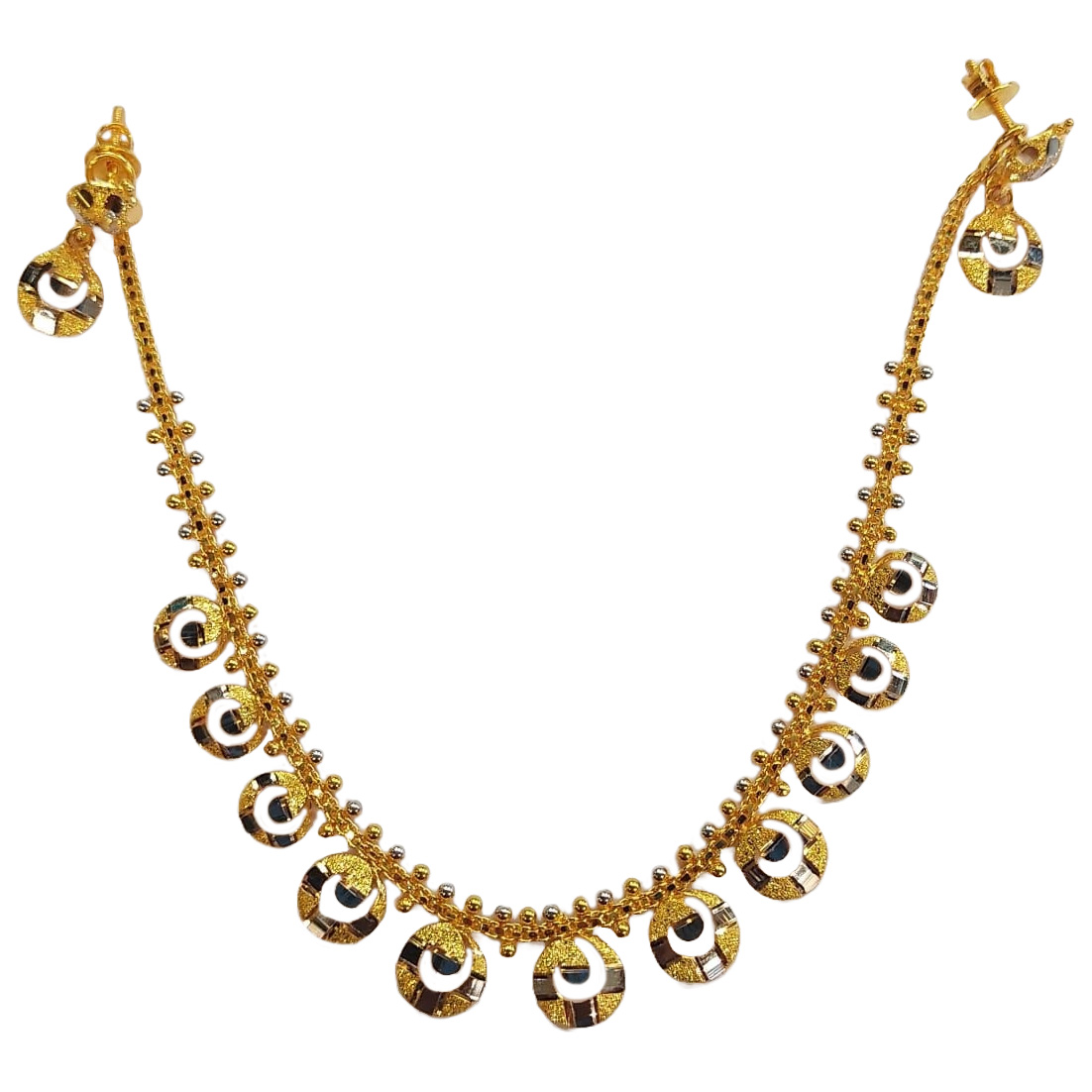 Guinea 22k Light Weight Gold Necklace Set