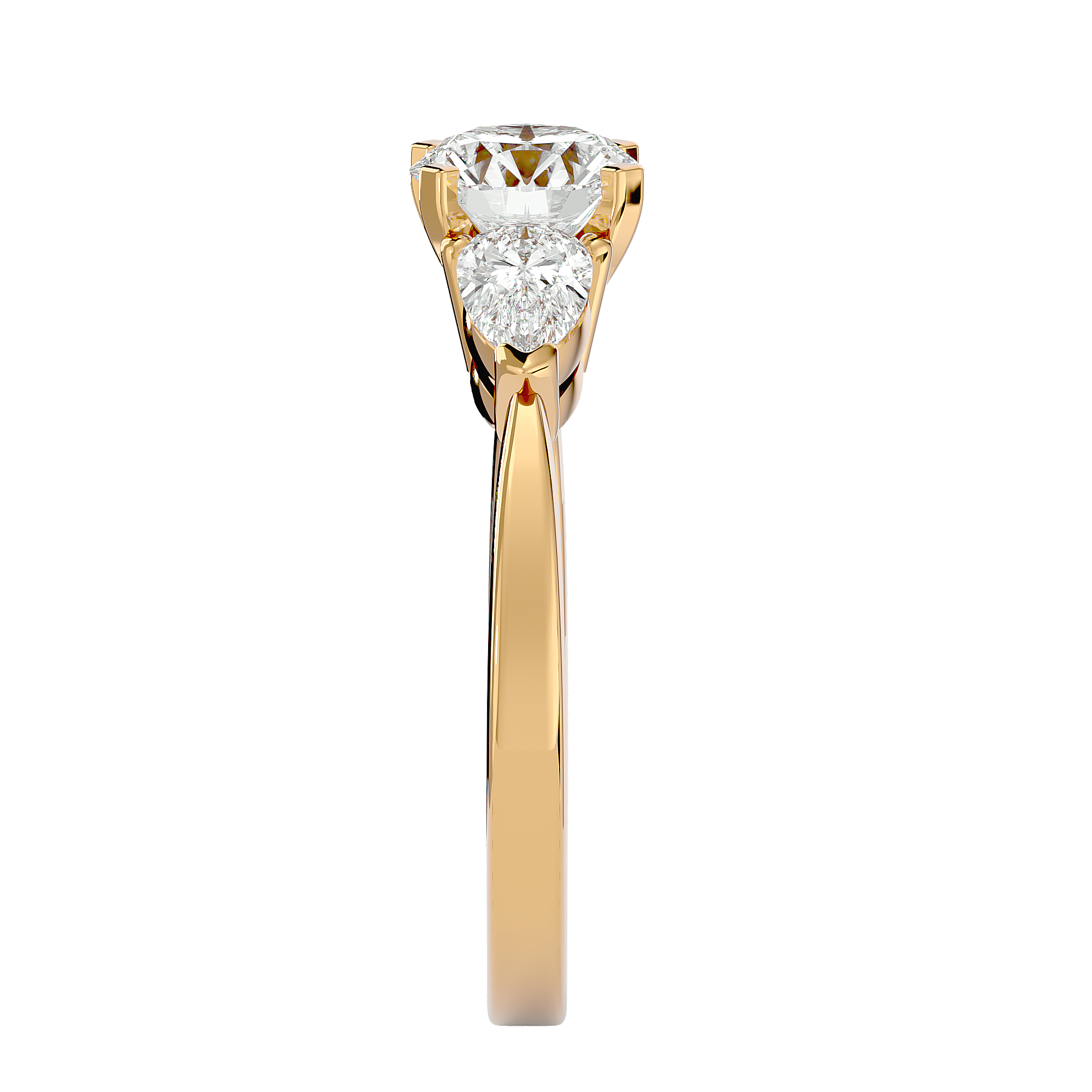 GUINEA DIAMOND RING (YG)