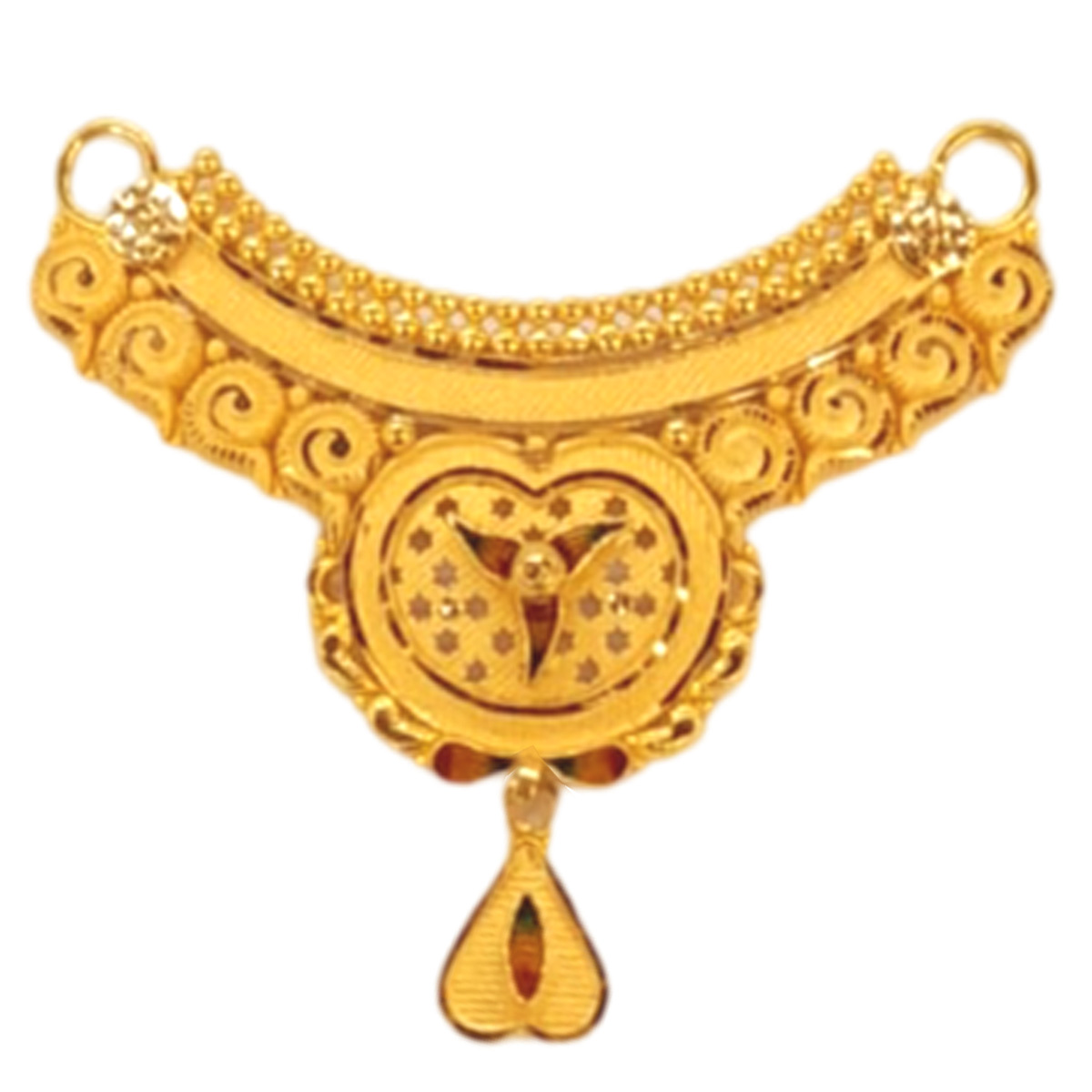 GUINEA GOLD 22k MANGALSUTRA LOCKET