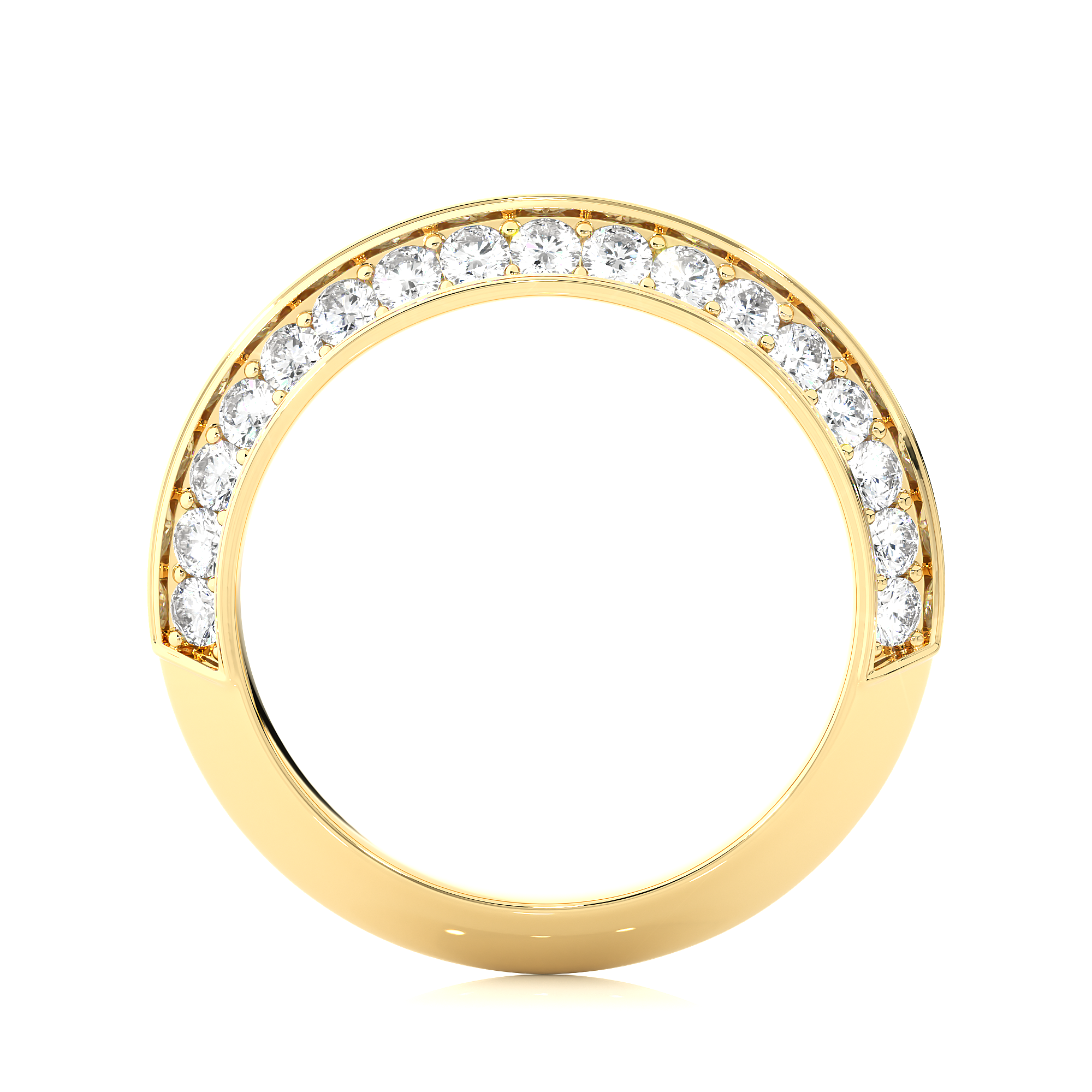 GUINEA DIAMOND RING (YG)