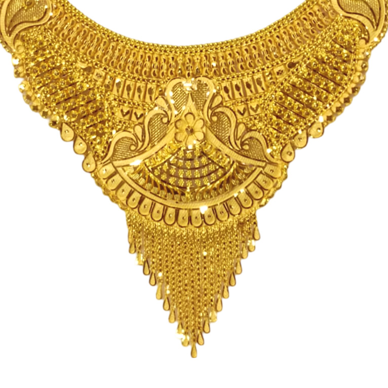 GUINEA 22k GOLD NECKLACE SET