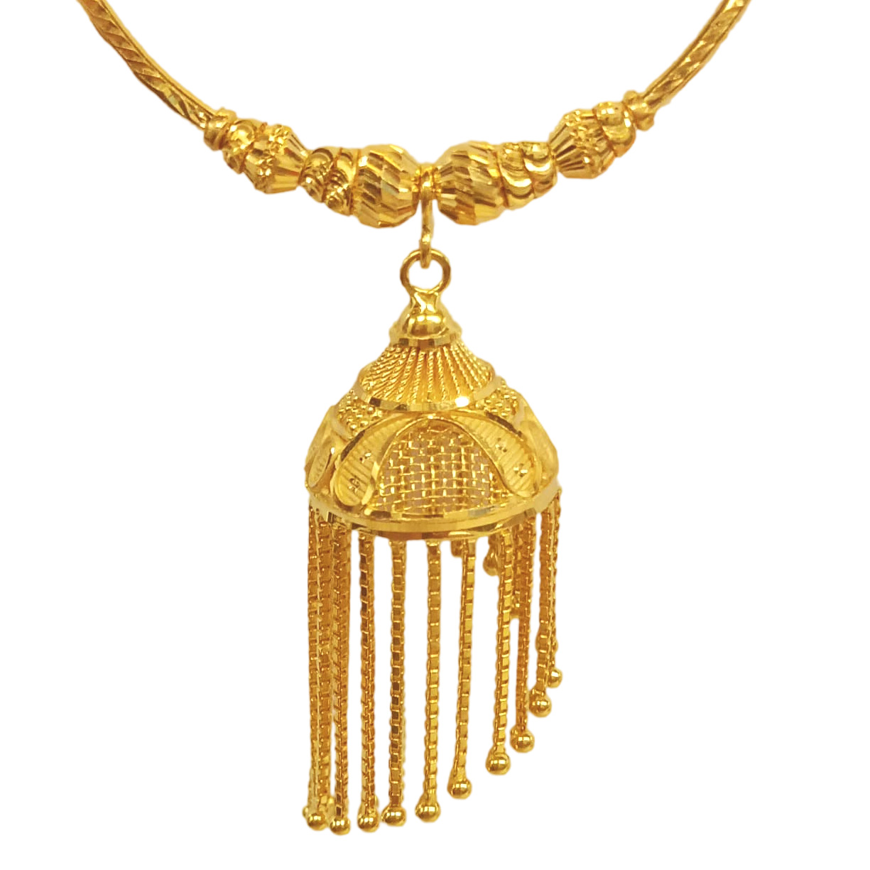 GUINEA 22K GOLD EXCLUSIVE  BALI JHUMKA FOR WOMEN AND GIRLS