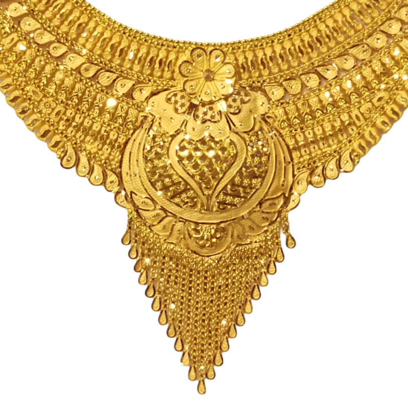 GUINEA 22k GOLD NECKLACE SET