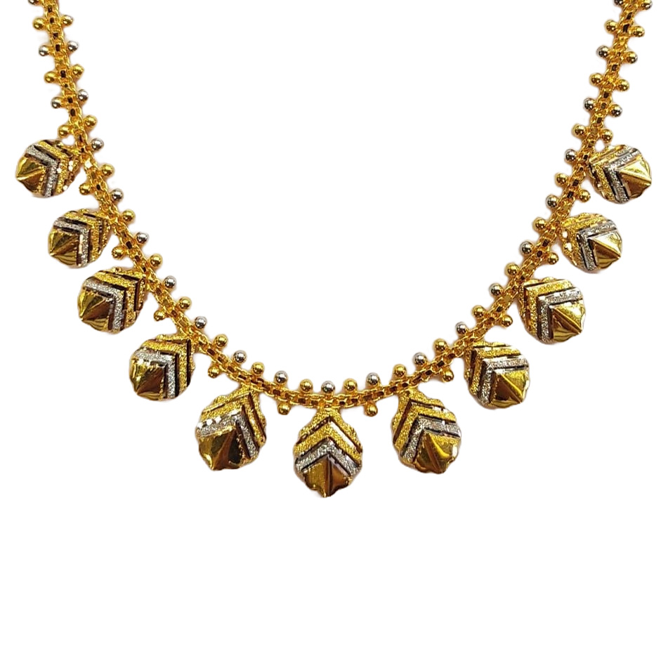 Guinea 22k Light Weight Gold Necklace Set