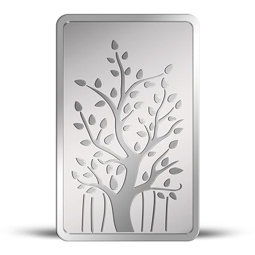 MMTC-PAMP 999.9 Banyan Tree 100 Gram Silver Bar