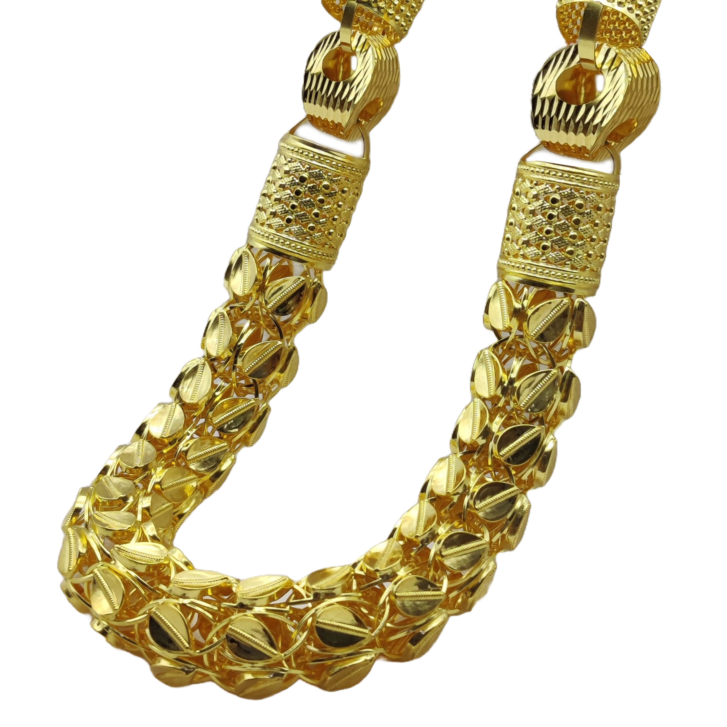 GUINEA 22k Gold Man's Chain – Stylish Collection