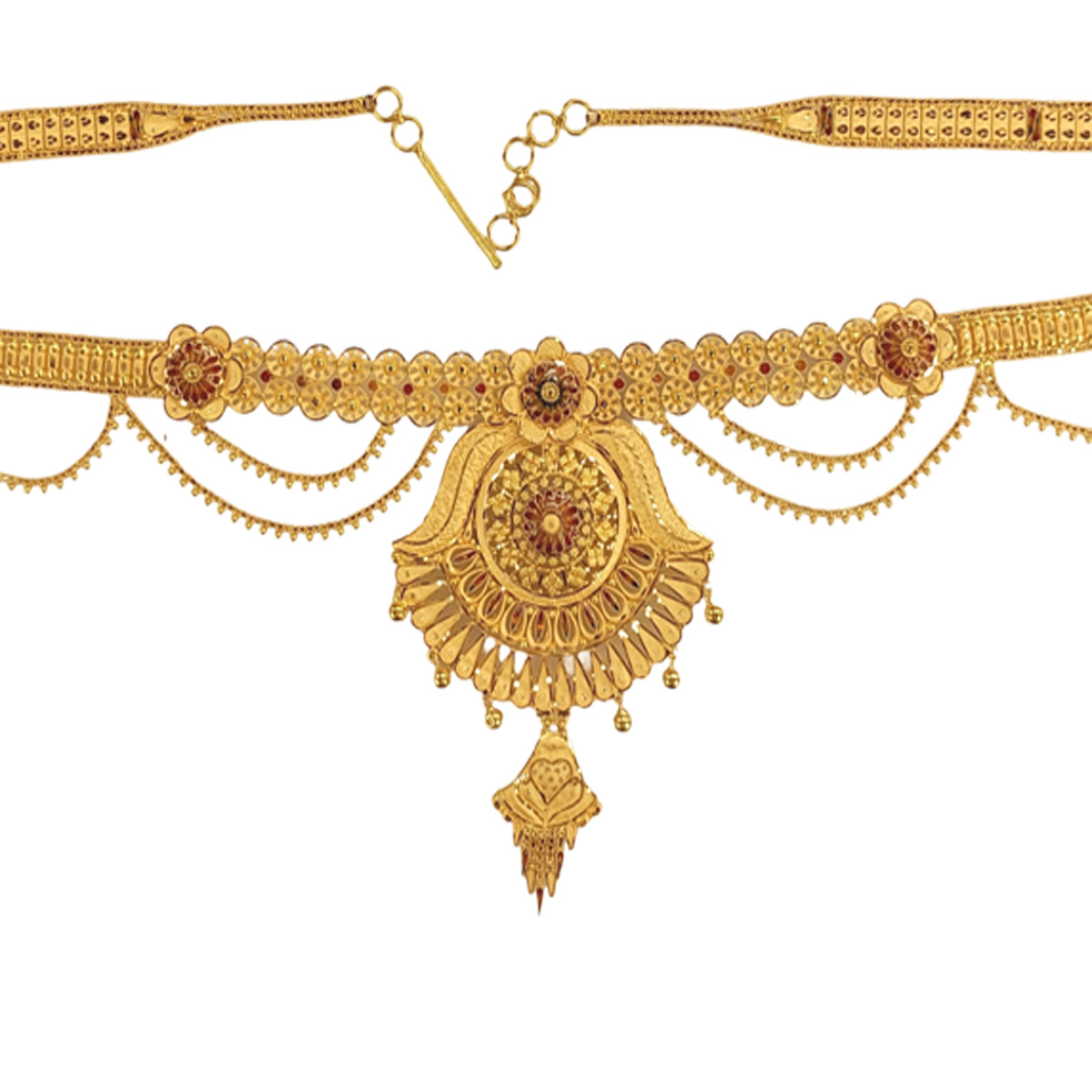 GUINEA 22k GOLD DESIGNER NECKLACE Guinea The Hallmark Jewellers