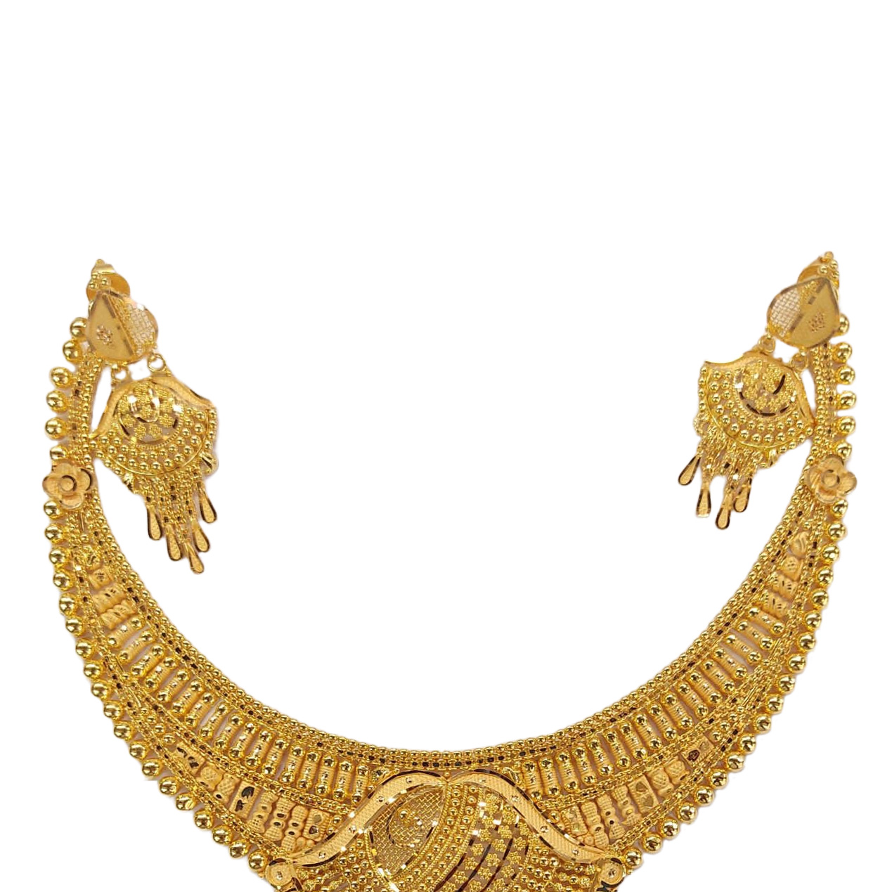 GUINEA 22k GOLD NECKLACE SET
