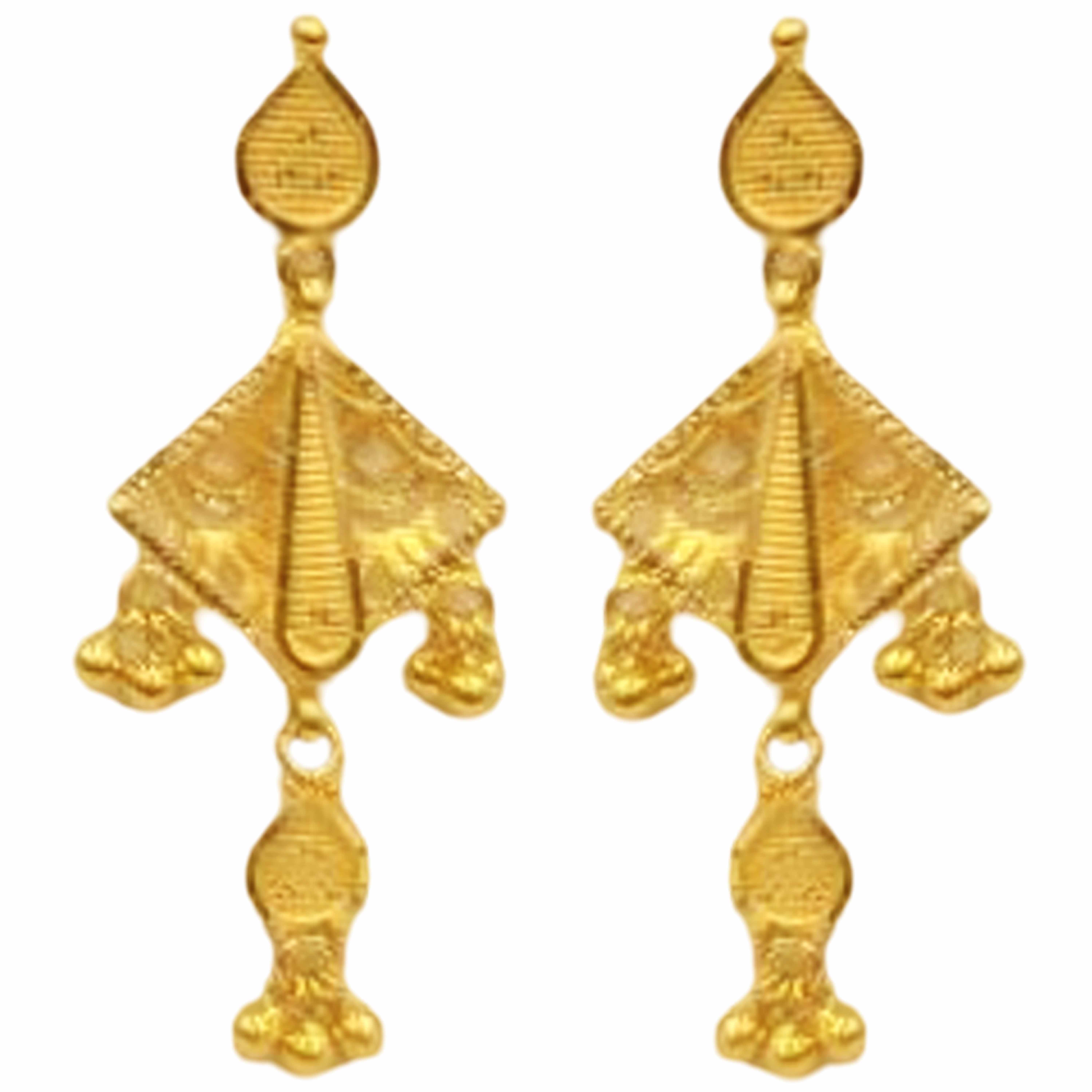 GUINEA 22k GOLD DESIGNER NECKLACE SET