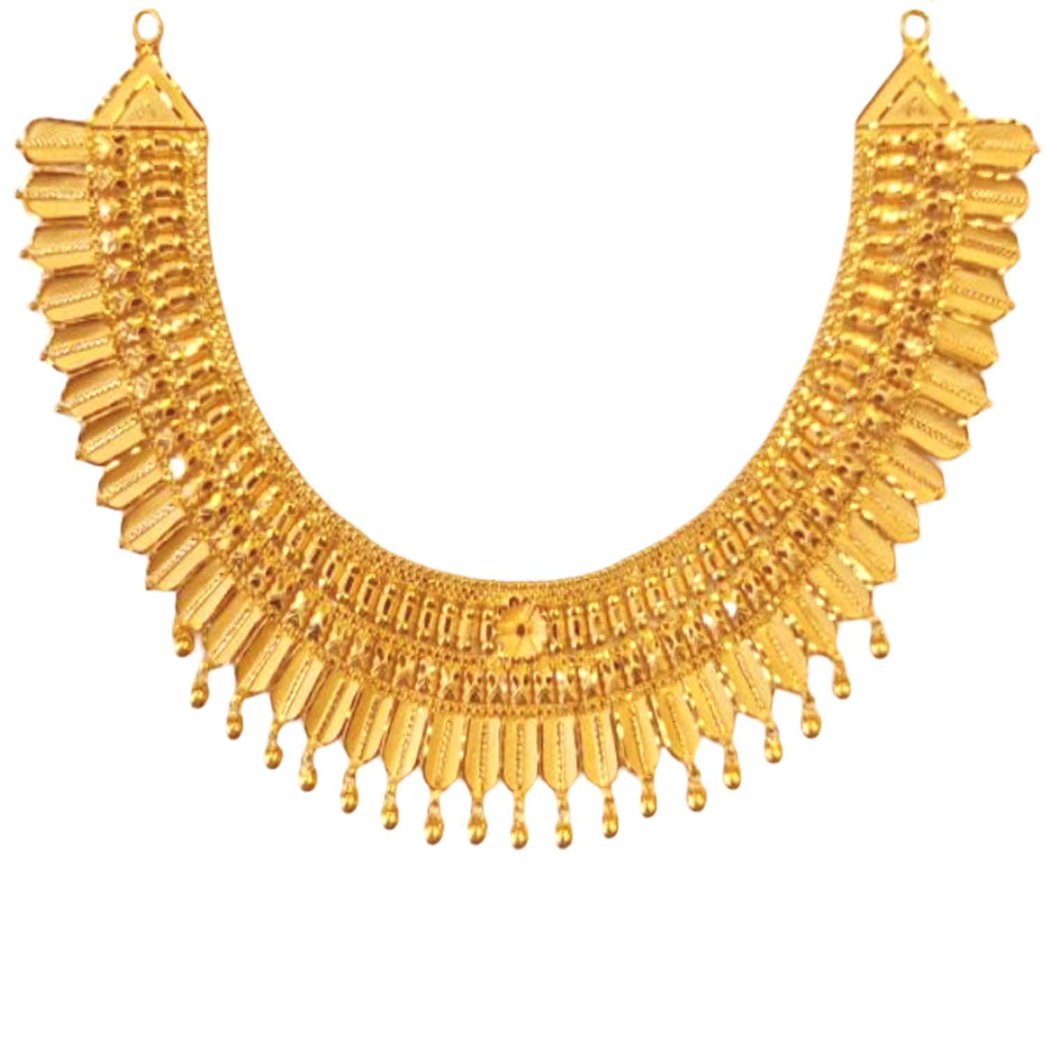 GUINEA 22k GOLD TRADITIONAL NECKLACE SET