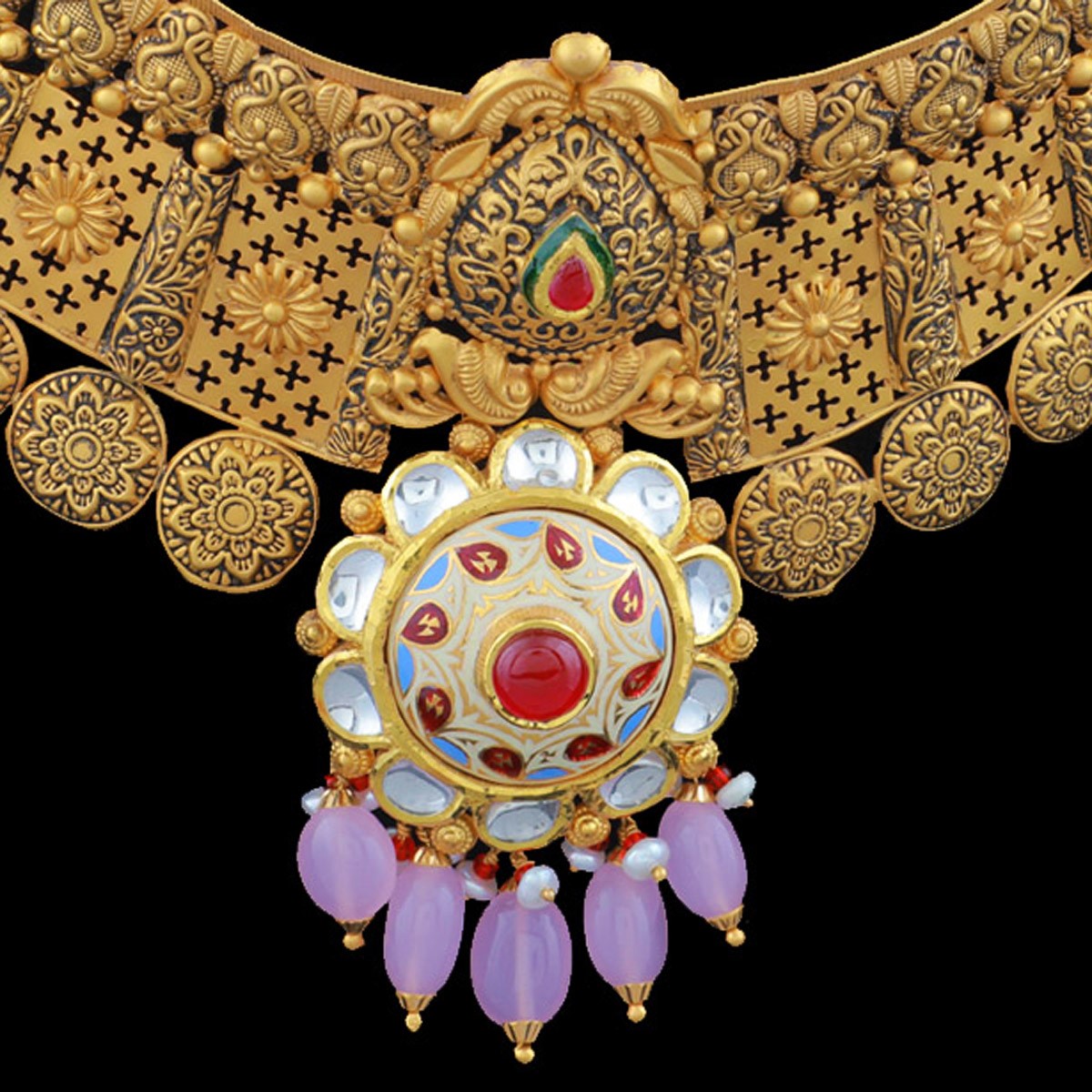 ANTIQUE NECKLACE SET