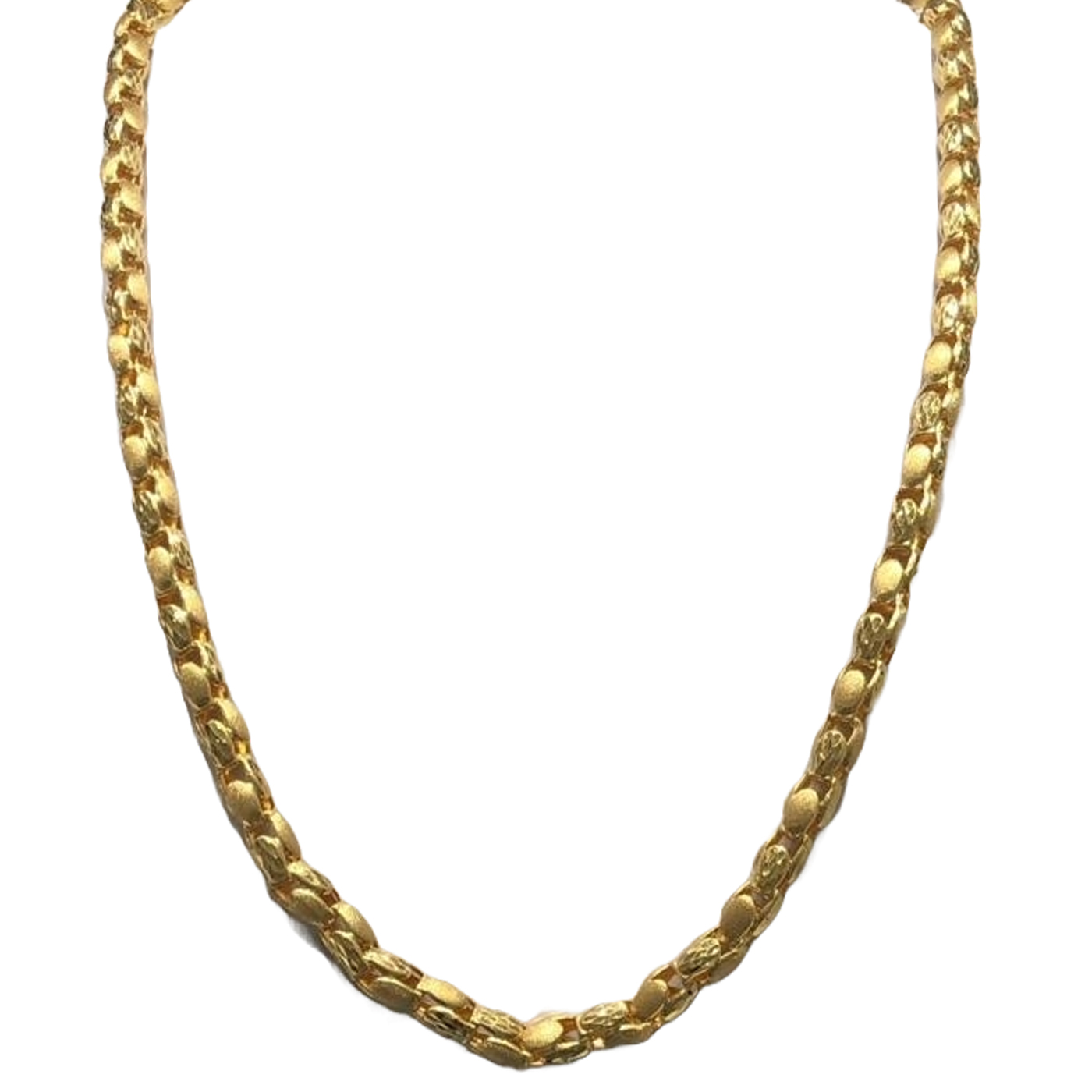 GUINEA 22k Gold Man's Chain – Stylish Collection