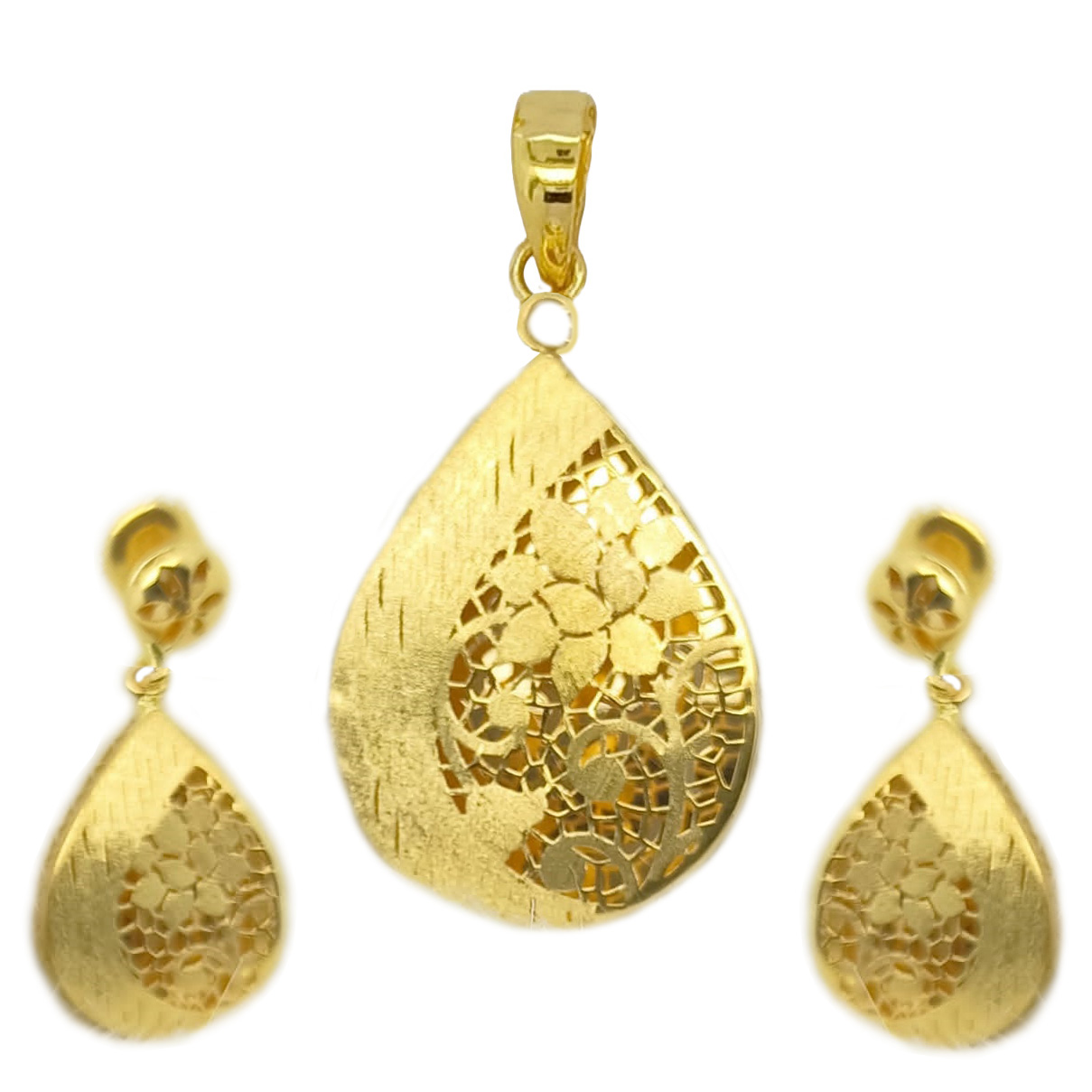 GUINEA 22k GOLD EXCLUSIVE PENDANT SET