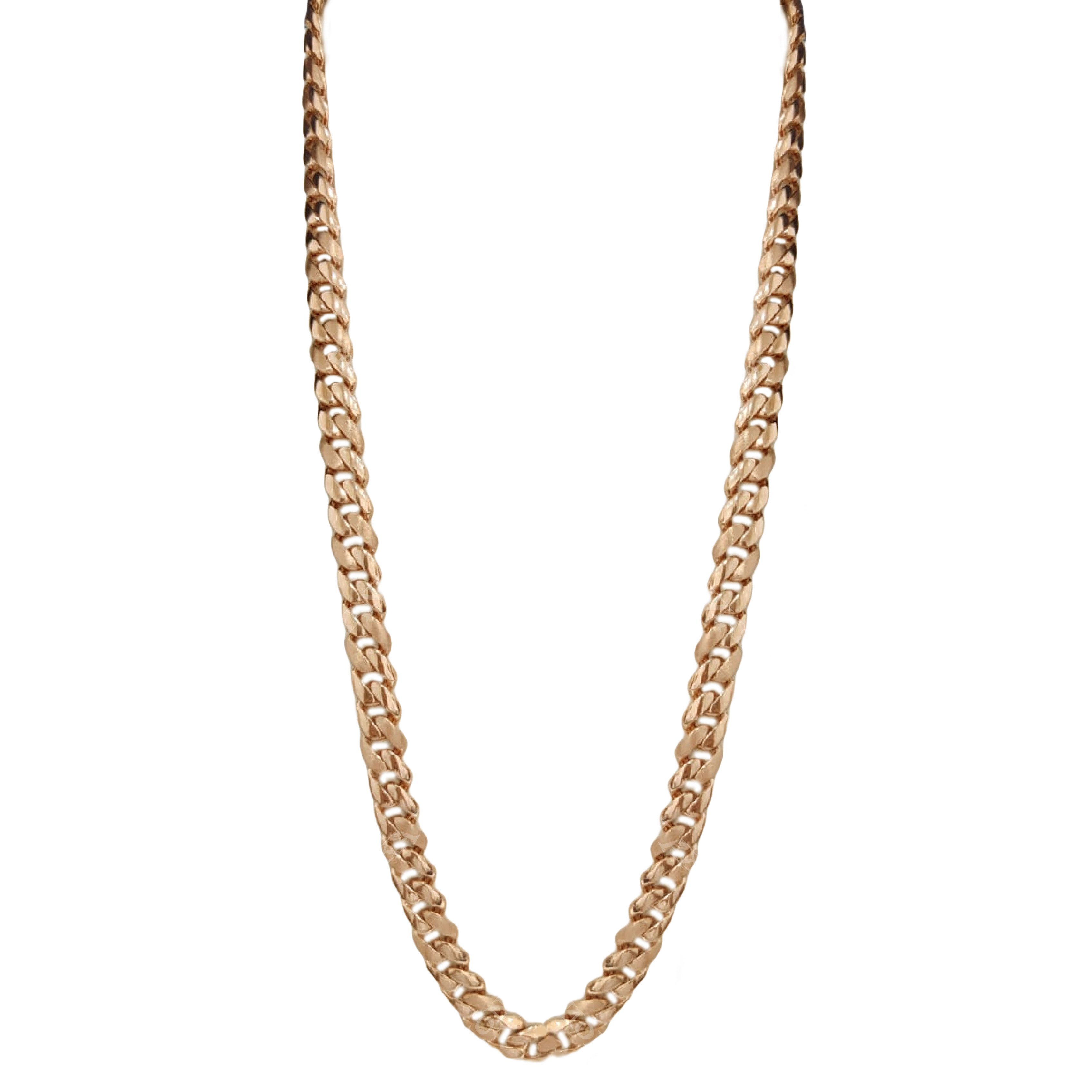 Guinea 18k Gold Men's Cuban Chains