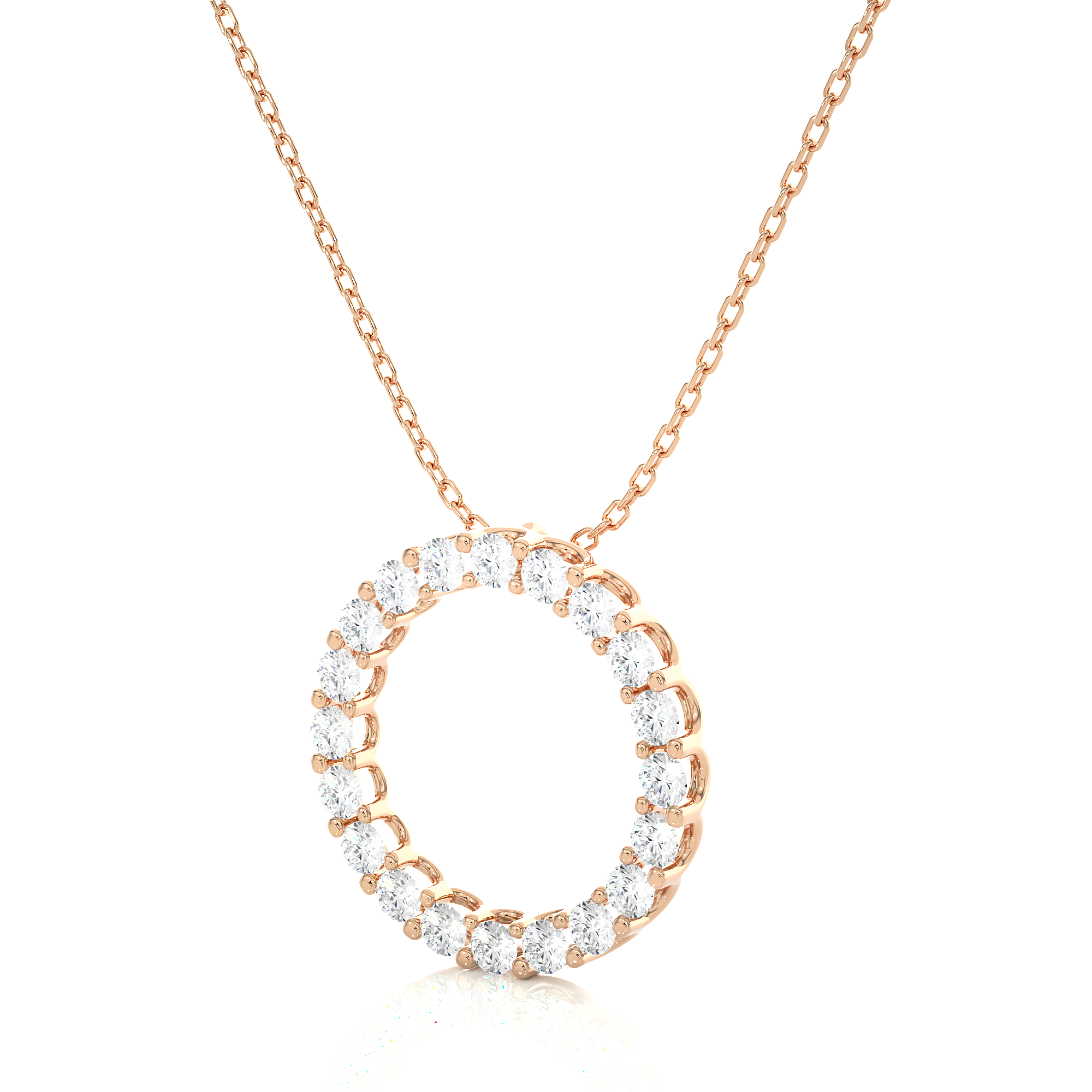 GUINEA DIAMOND PENDANT (RG)