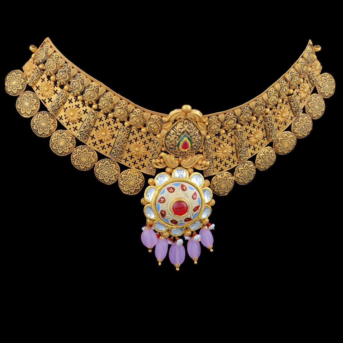 ANTIQUE NECKLACE SET