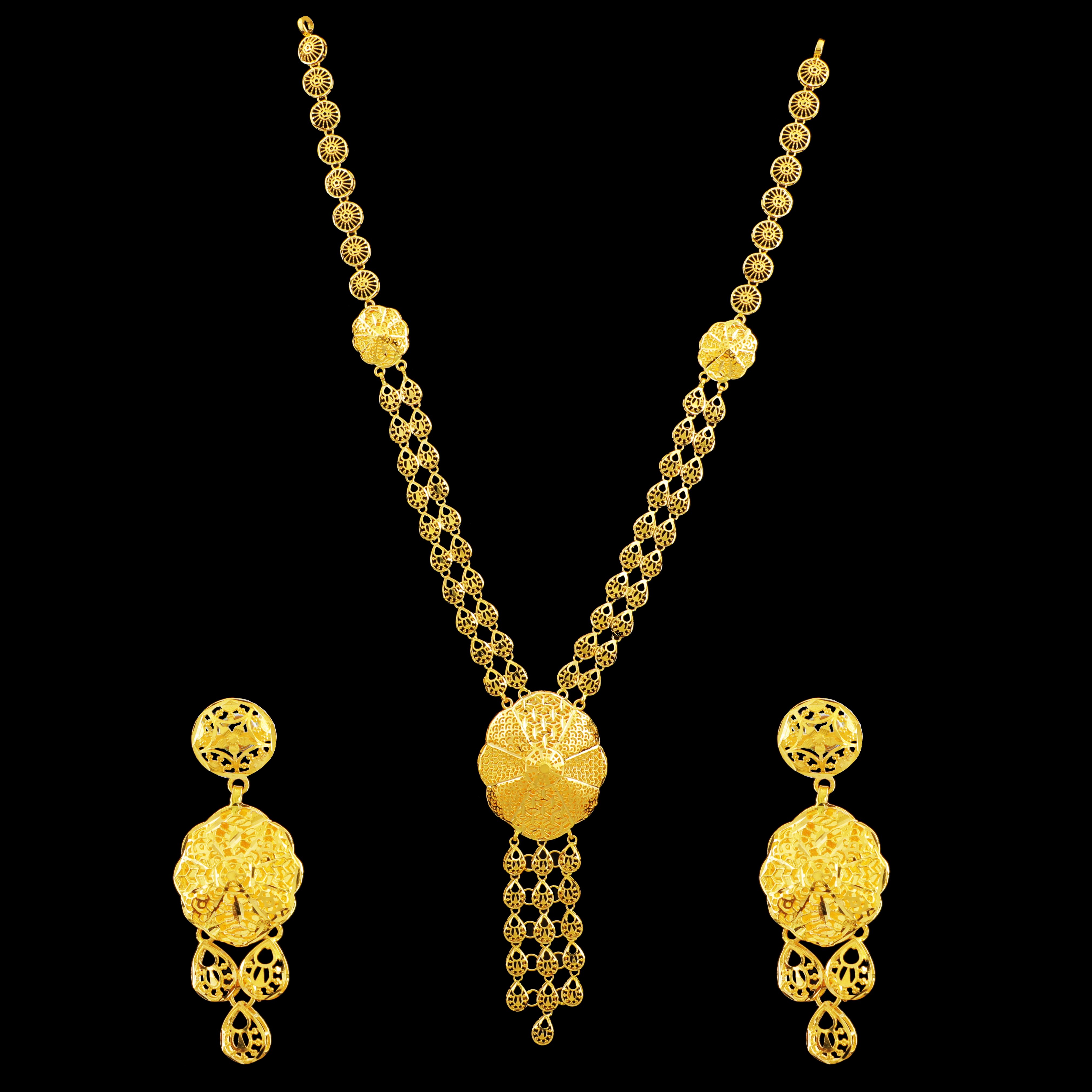 GUINEA GOLD NECKLACE SET