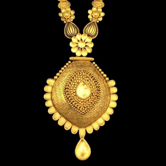 GUINEA GOLD NECKLACE SET