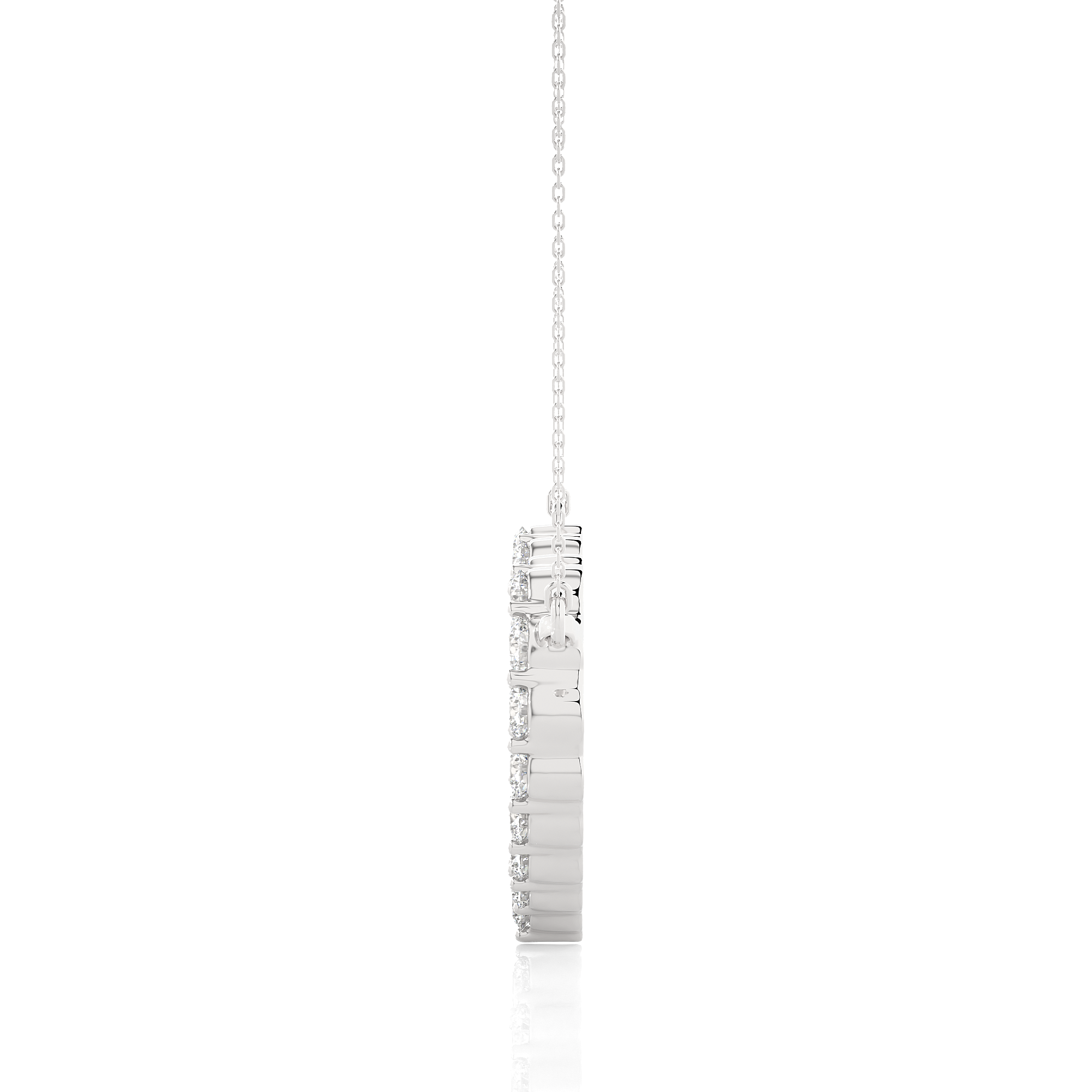 GUINEA DIAMOND PENDANT (WG)