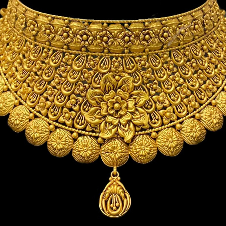 GUINEA ANTIQUE CHOKER SET