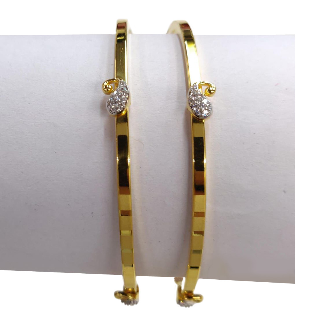 Guinea 22k Gold Traditional Casual Party Wedding Wear Original Hand Work Bangles
