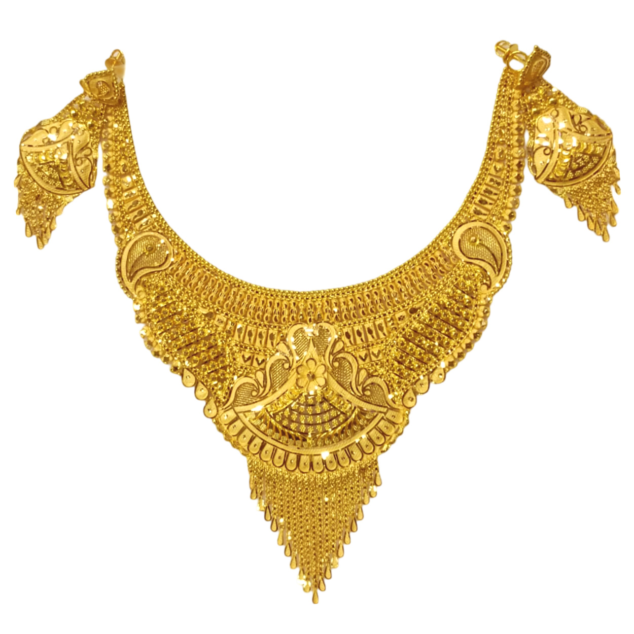 GUINEA 22k GOLD NECKLACE SET