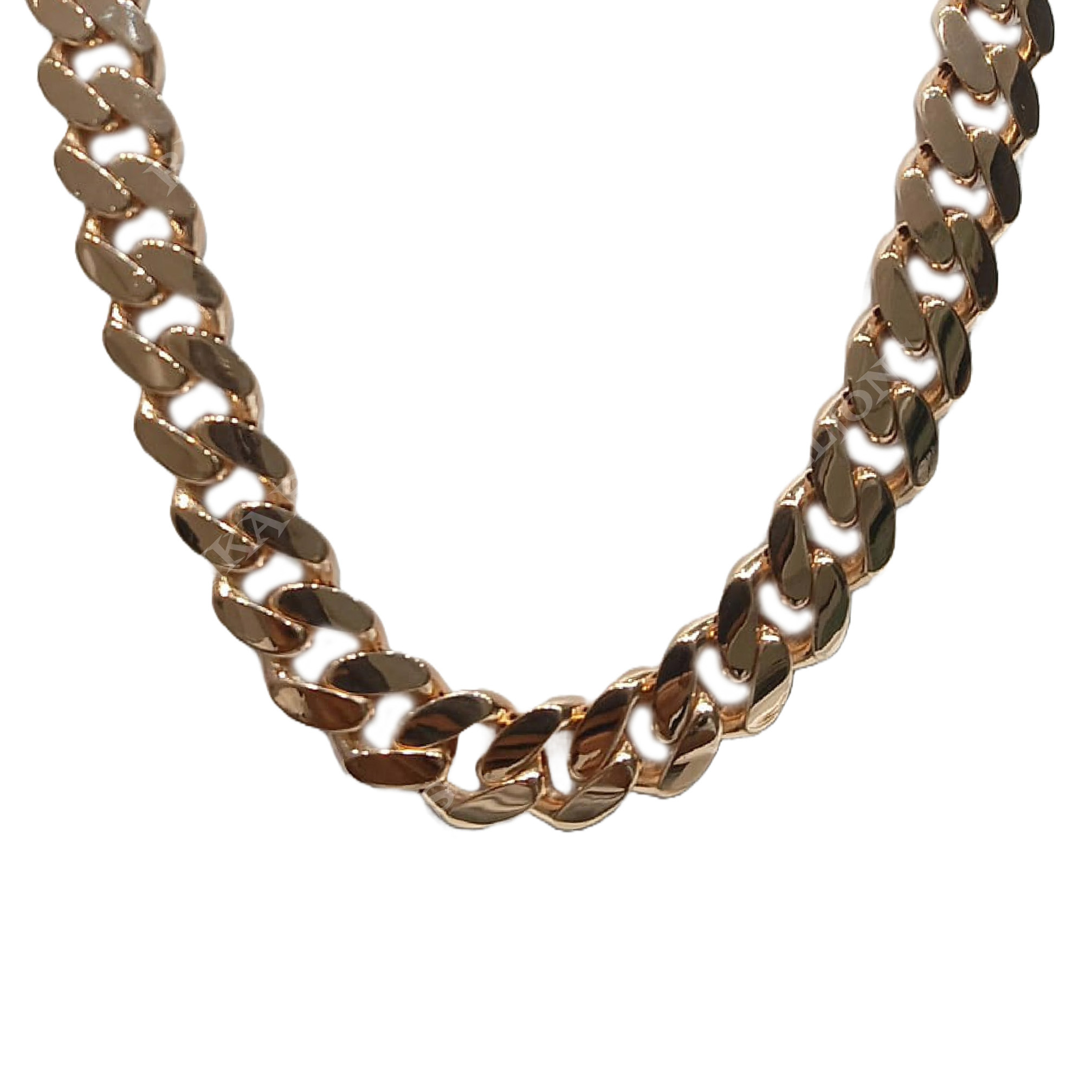 Guinea 18k Gold Men's Cuban Chains