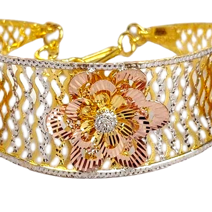 Guinea 22k Gold Luxury Design Bracelet For Women Girls Guinea