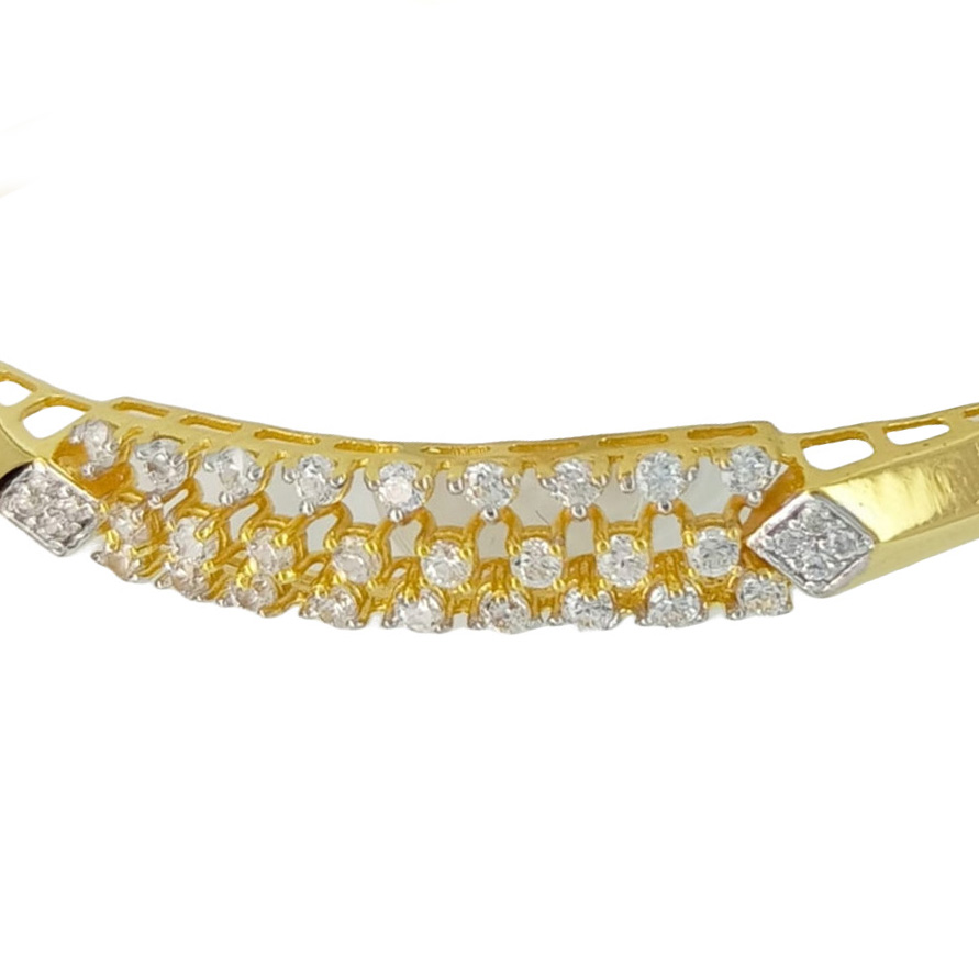 GUINEA 22K GOLD SINGLE KADA FOR WOMEN & GIRLS