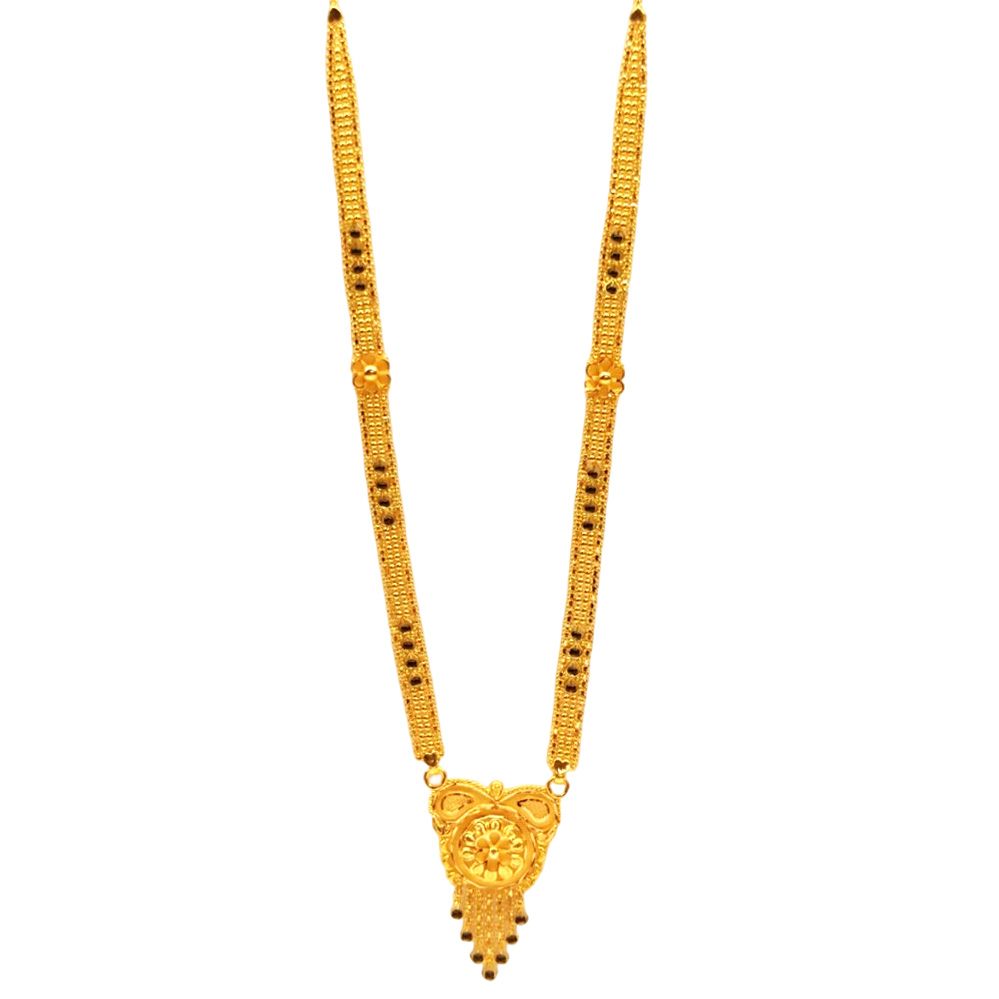 GUINEA 22K GOLD MANGALSUTRA Guinea The Hallmark Jewellers