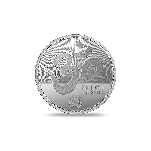 MMTC-PAMP 999.9 Purity of 10 Gram Silver Coin Ganesh Lakshmi