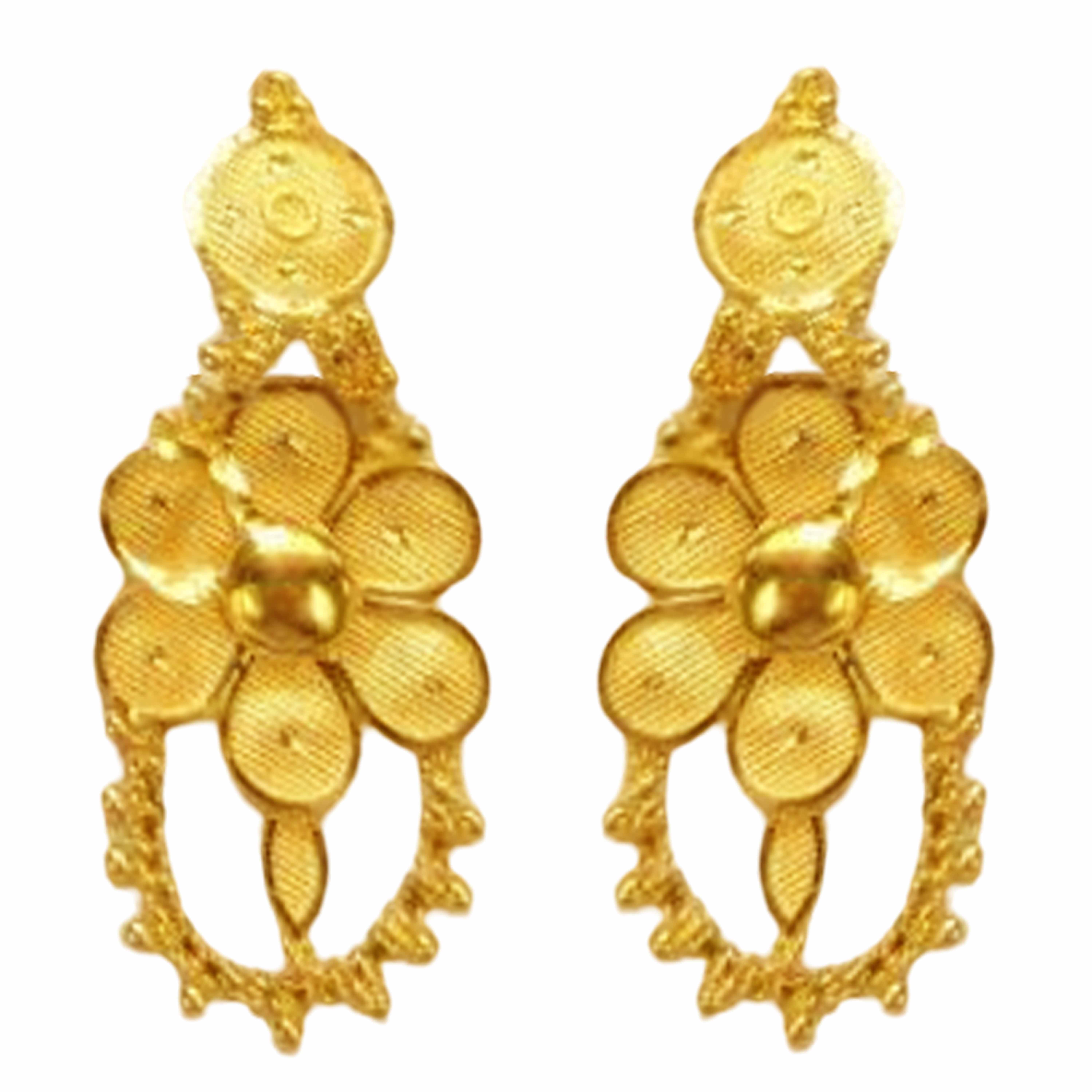 GUINEA 22k GOLD DESIGNER NECKLACE SET