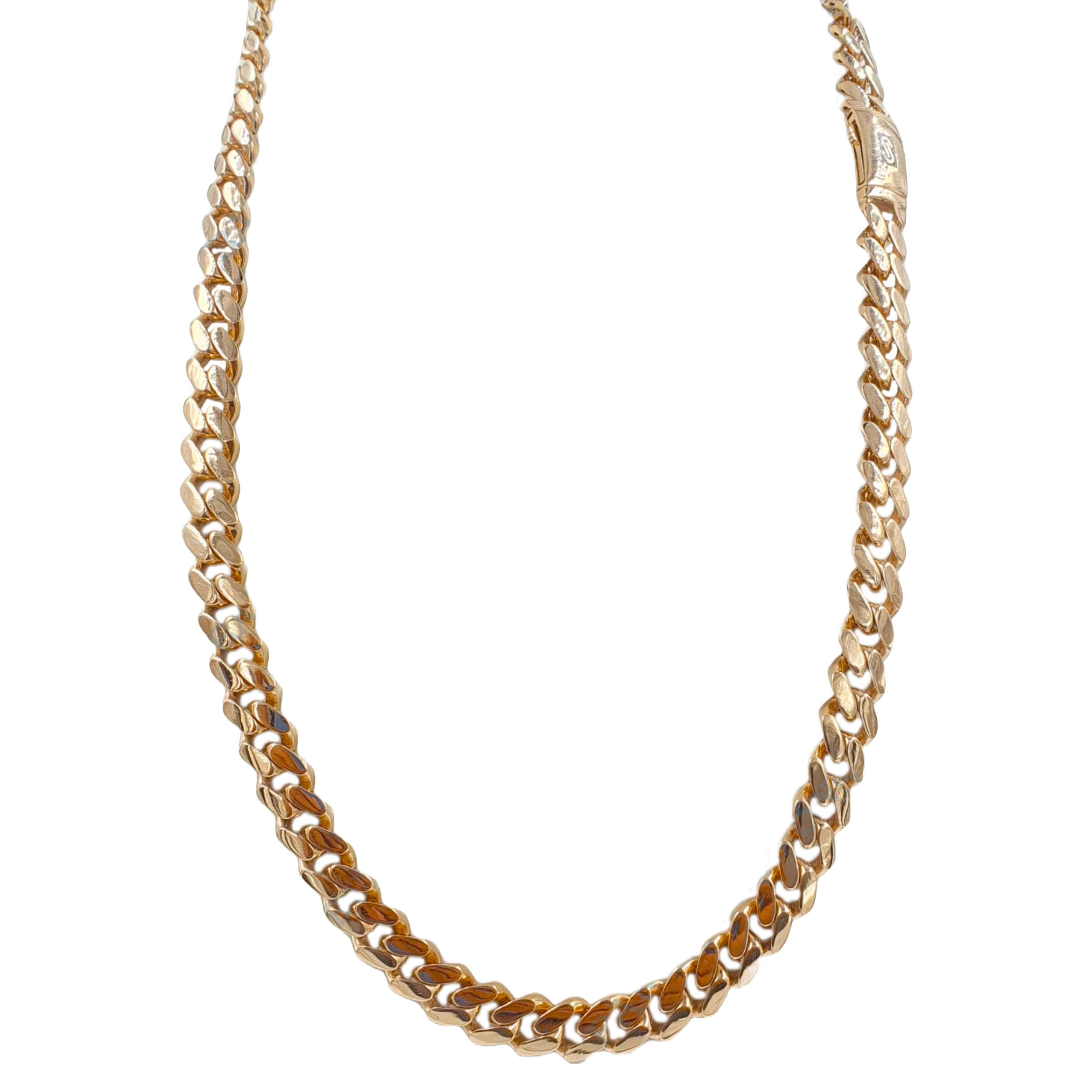 Guinea 18k Gold Men's Cuban Chains