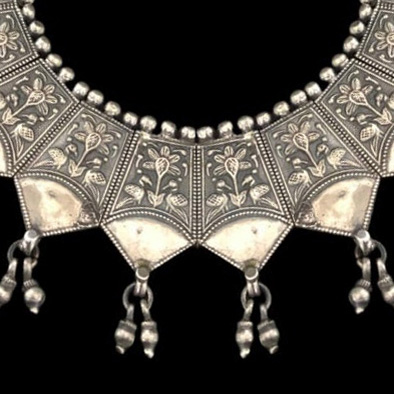 Guinea Silver Necklace Set (Fixed Rate)