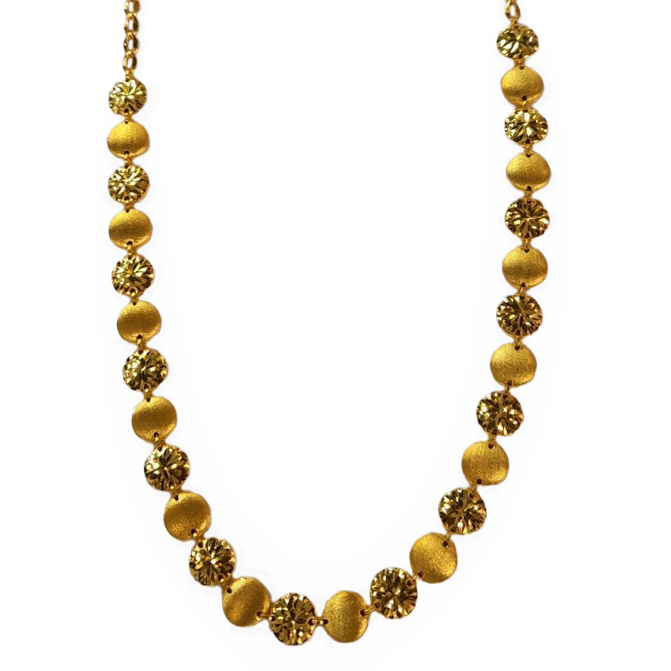 Guinea 22k Light Weight Gold Necklace Set