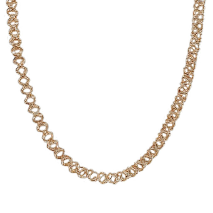 GUINEA 18k GOLD DESIGNER CHAIN