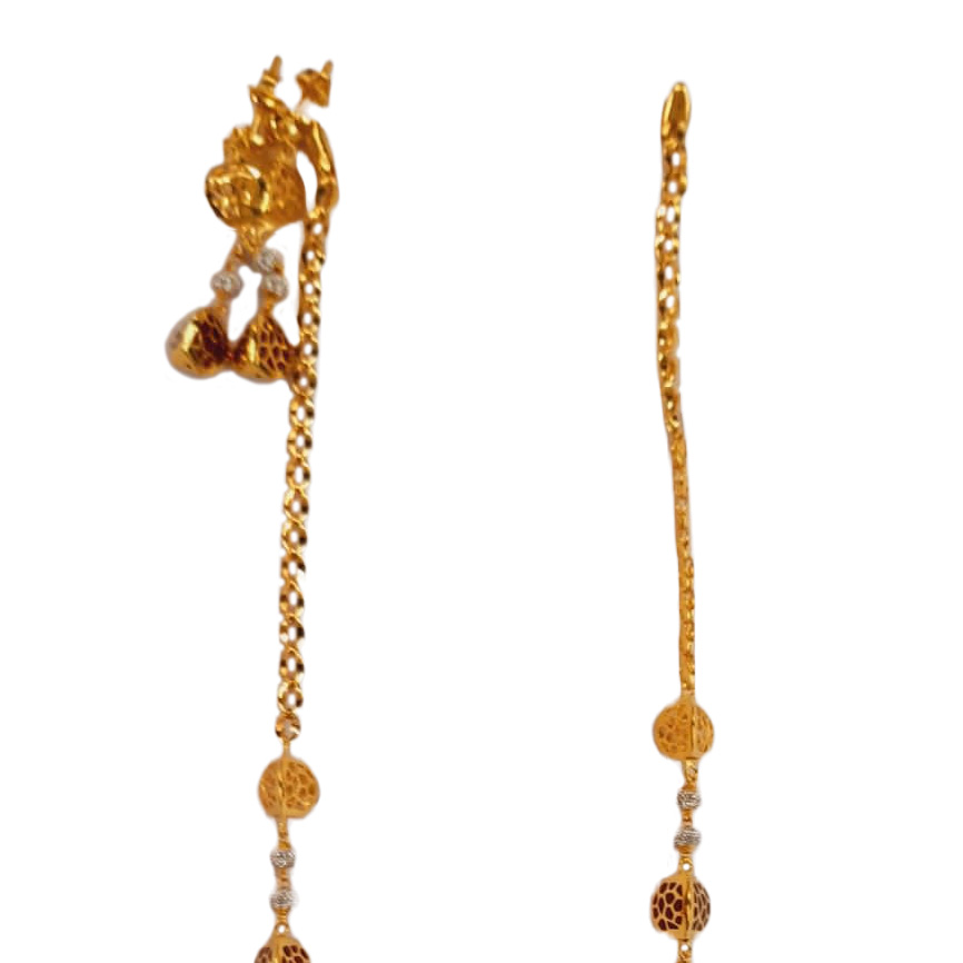 Guinea 22k Light Weight Gold Necklace Set