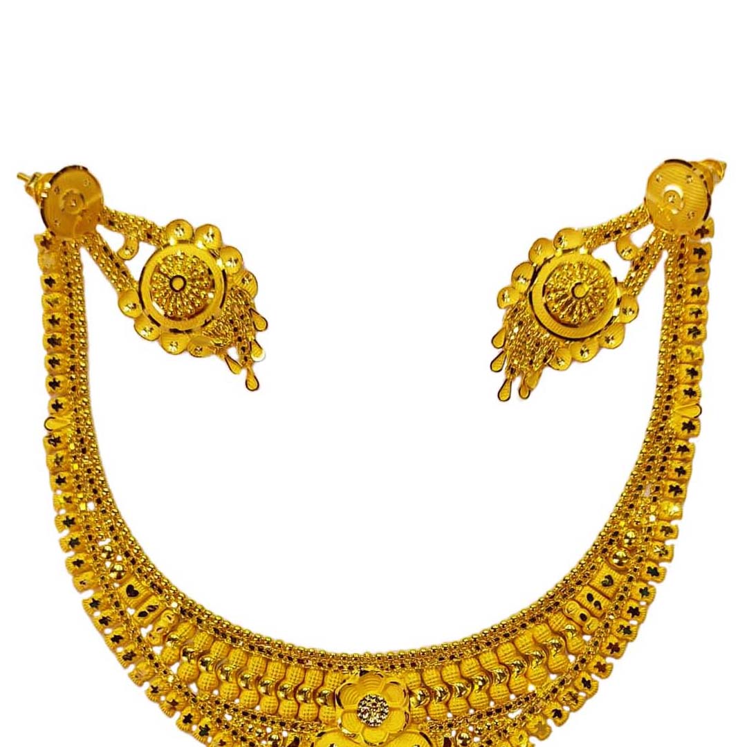 GUINEA 22k GOLD NECKLACE SET