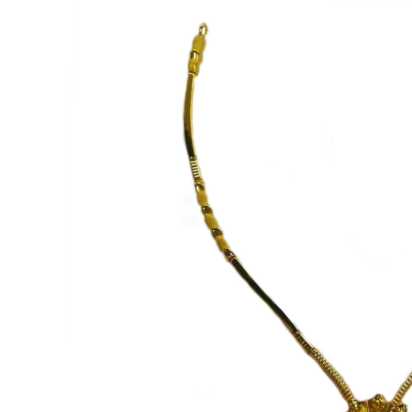 GUINEA 22k GOLD DESIGNER NECKLACE SET