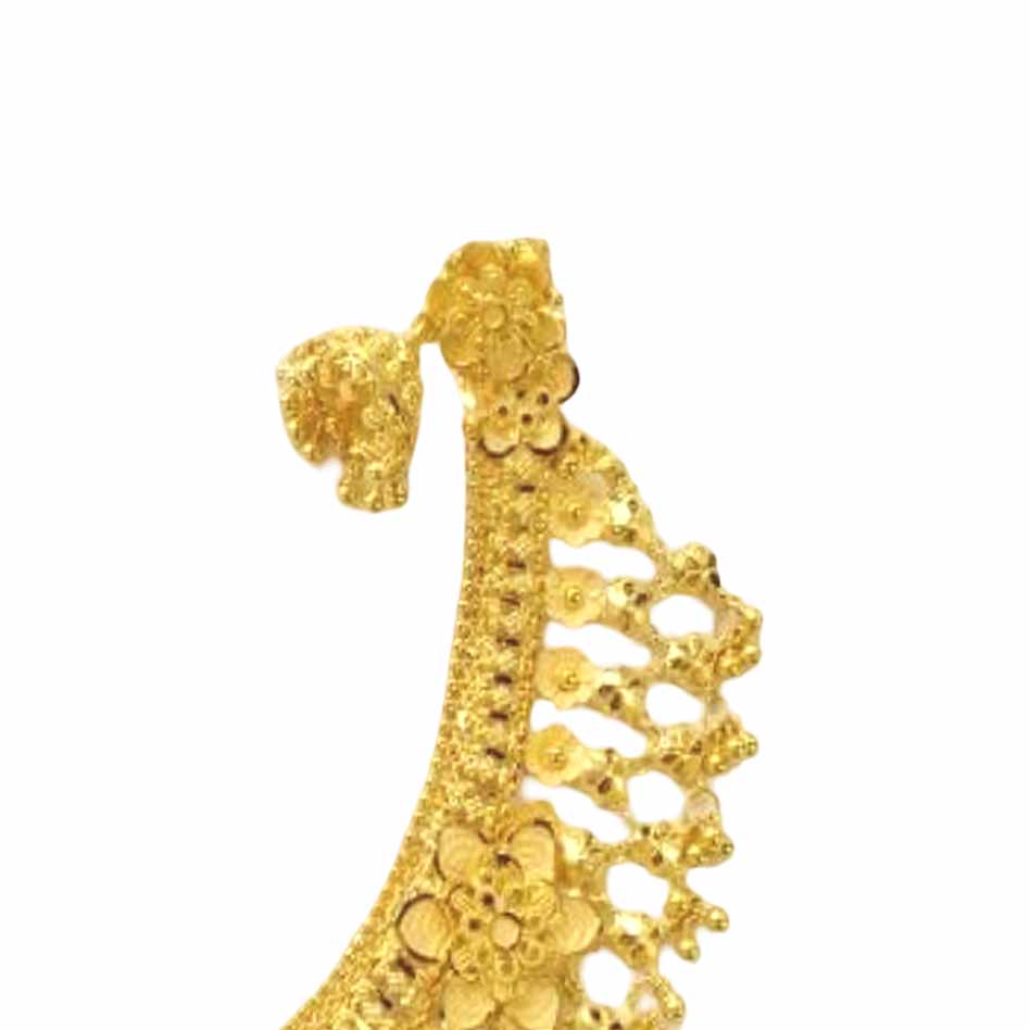 GUINEA 22k GOLD DESIGNER NECKLACE SET