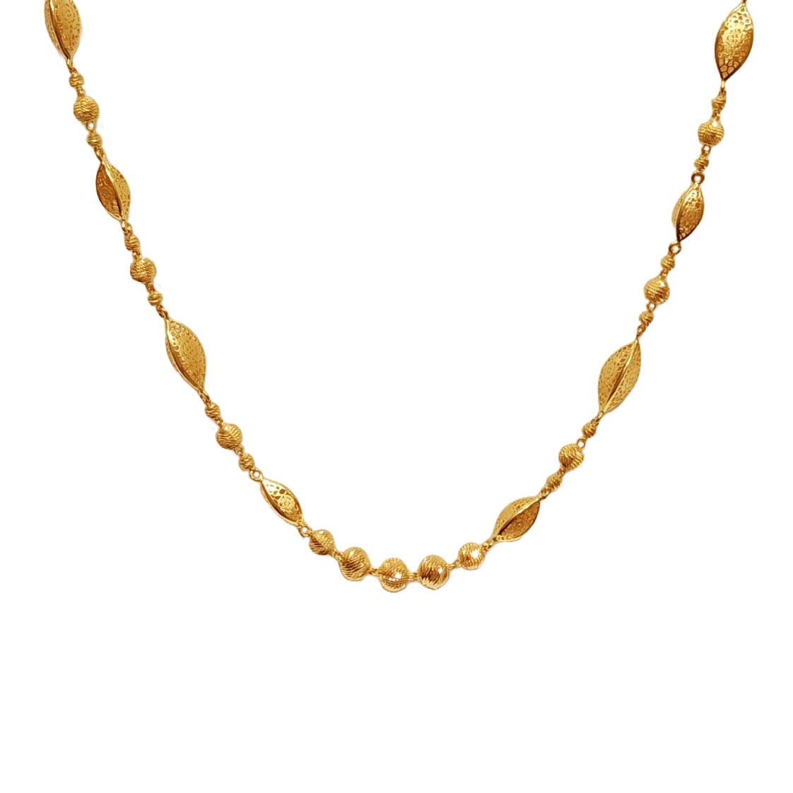 GUINEA 22k GOLD DESIGNER NECKLACE