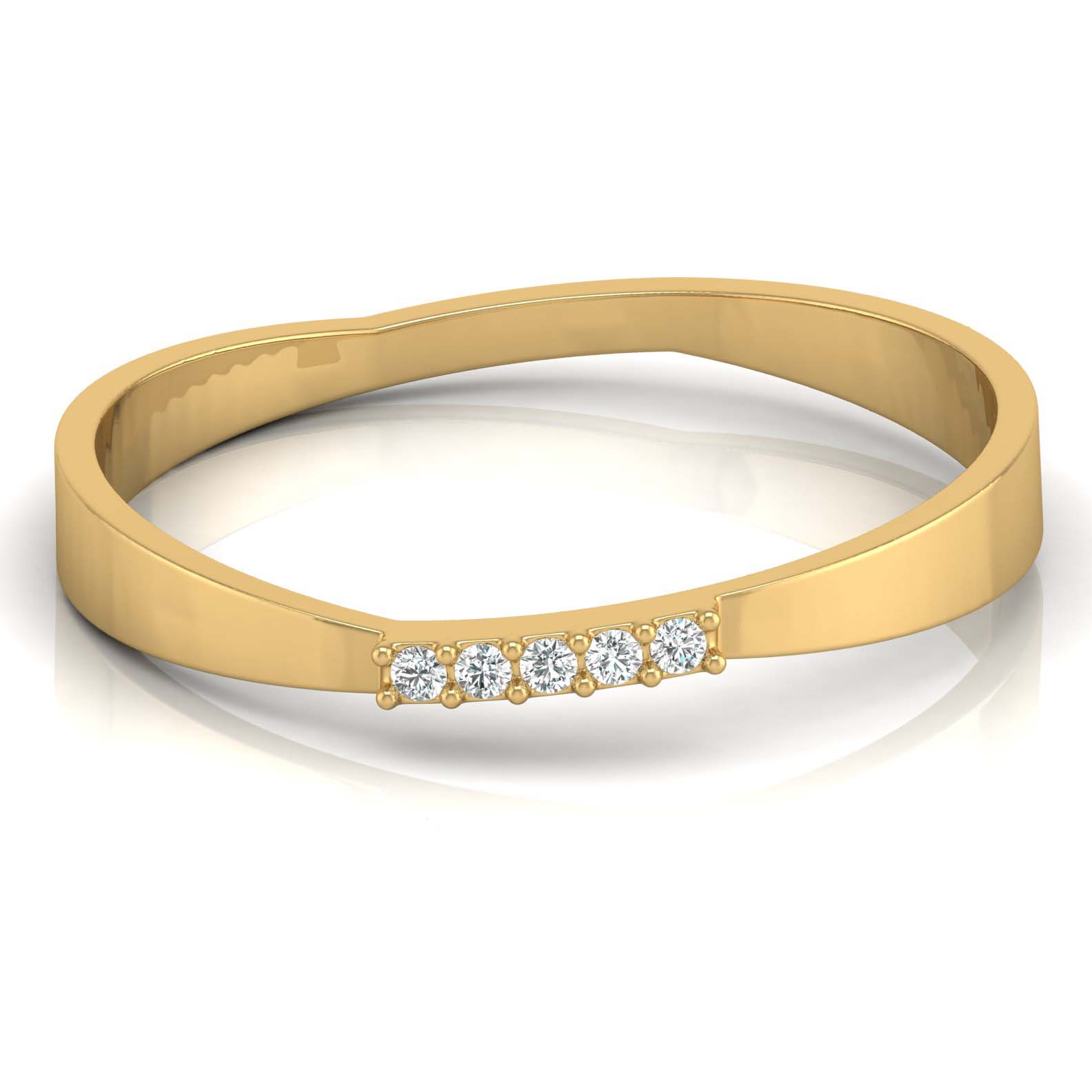 GUINEA DIAMOND RING (YG)