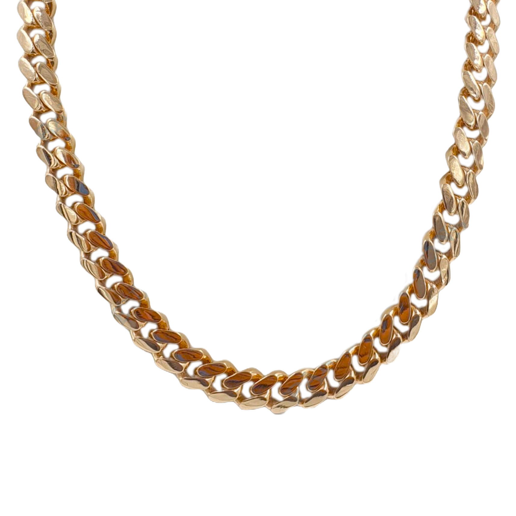 Guinea 18k Gold Men's Cuban Chains