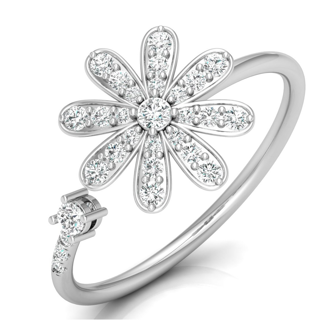 GUINEA DIAMOND RING (WG)