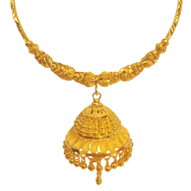 GUINEA 22K GOLD EXCLUSIVE  BALI JHUMKA FOR WOMEN AND GIRLS
