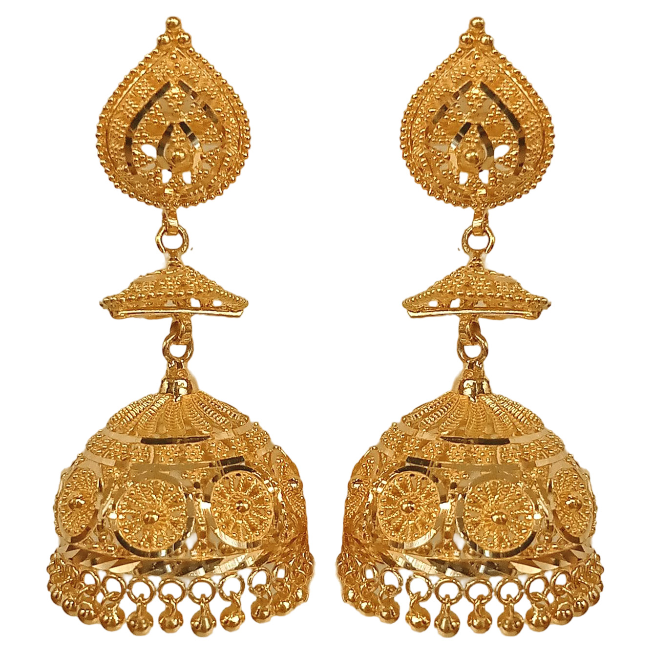 Earring Senco Gold Jewellers Collection With Price Jhumka Senco