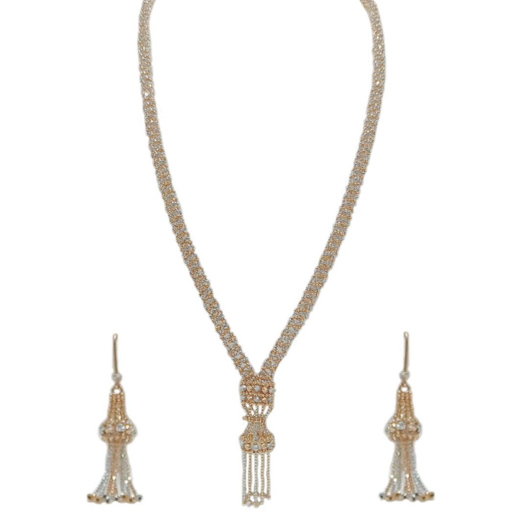 GUINEA 18k GOLD DESIGNER NECKLACE SET